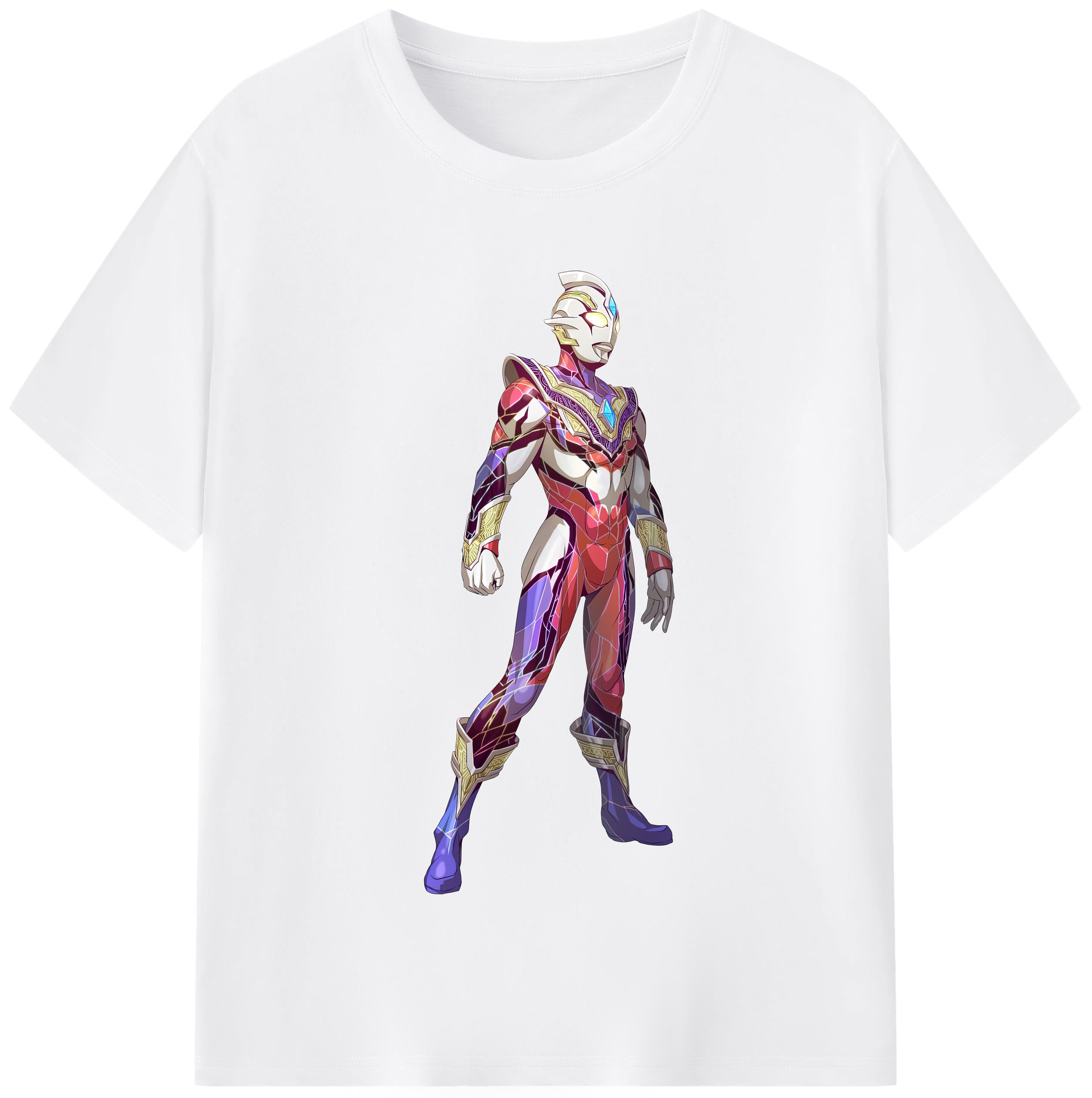 （画像用） ウルトラマン Ultraman 綿100％半袖Tシャツ（フロントプリント）
