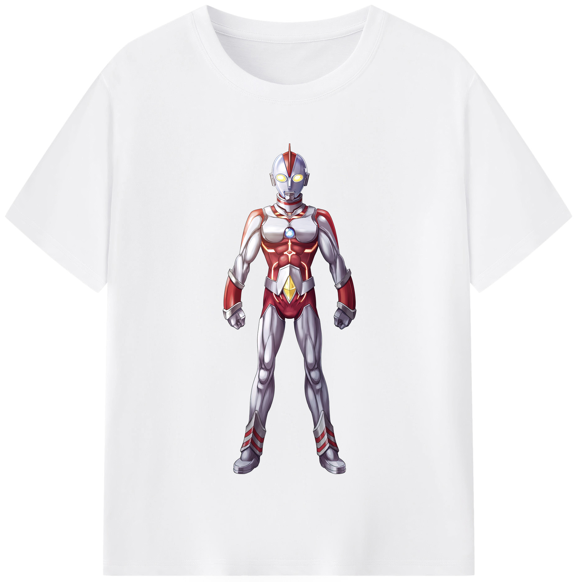 （画像用） ウルトラマン Ultraman 綿100％半袖Tシャツ（フロントプリント）
