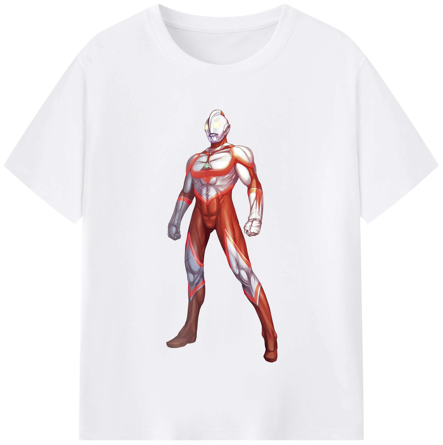 （画像用） ウルトラマン Ultraman 綿100％半袖Tシャツ（フロントプリント）