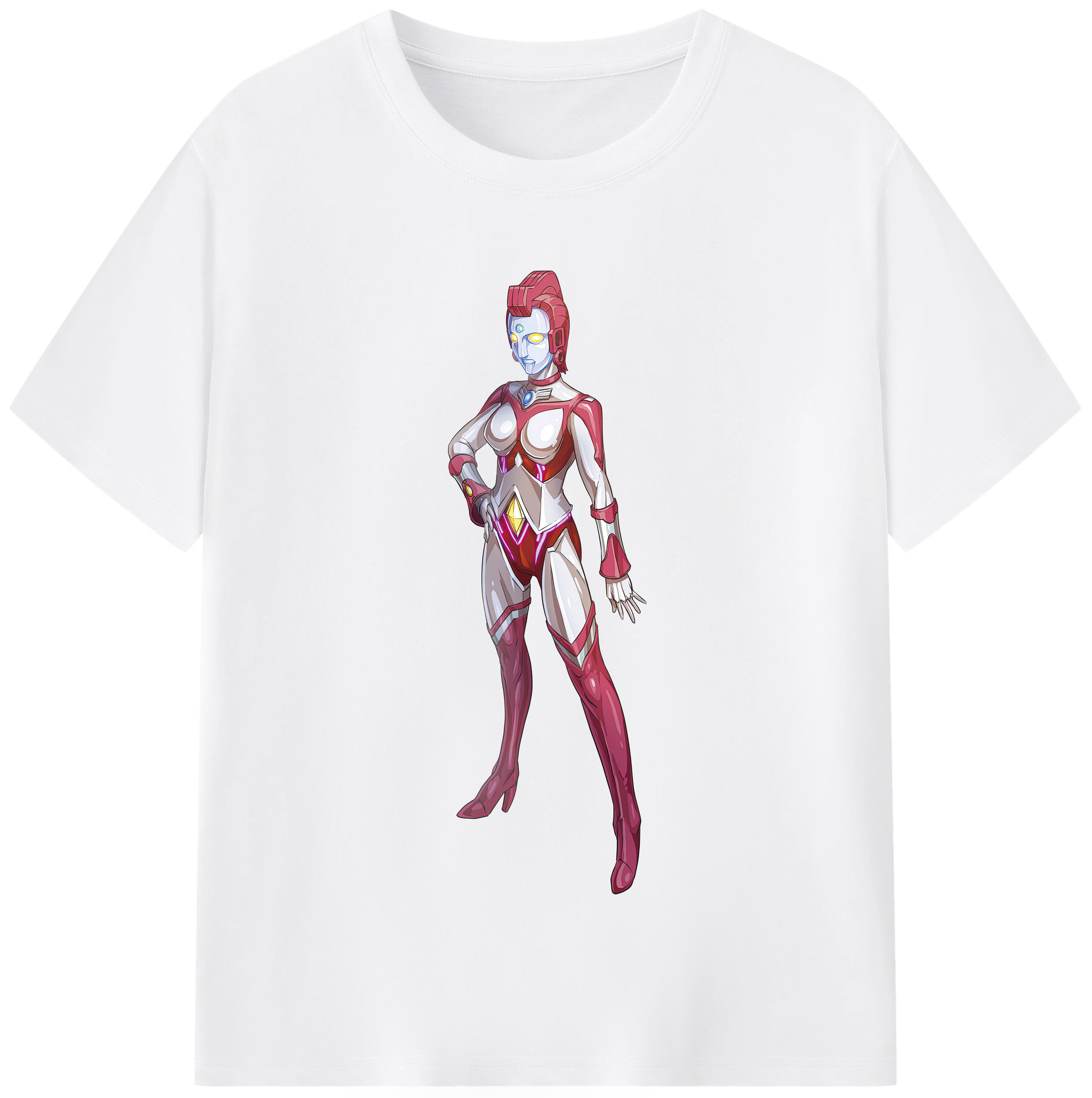 （画像用） ウルトラマン Ultraman 綿100％半袖Tシャツ（フロントプリント）