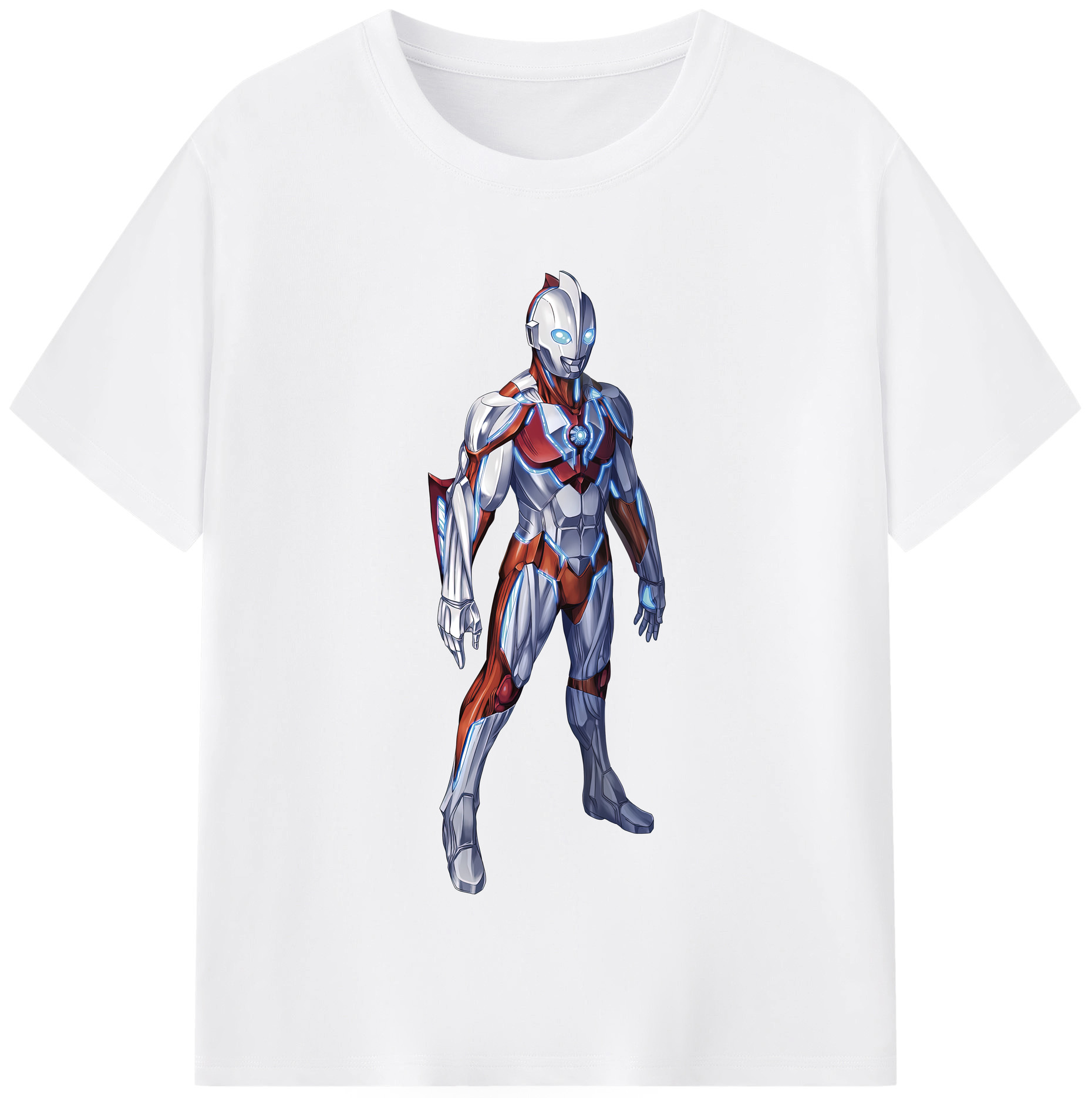 （画像用） ウルトラマン Ultraman 綿100％半袖Tシャツ（フロントプリント）