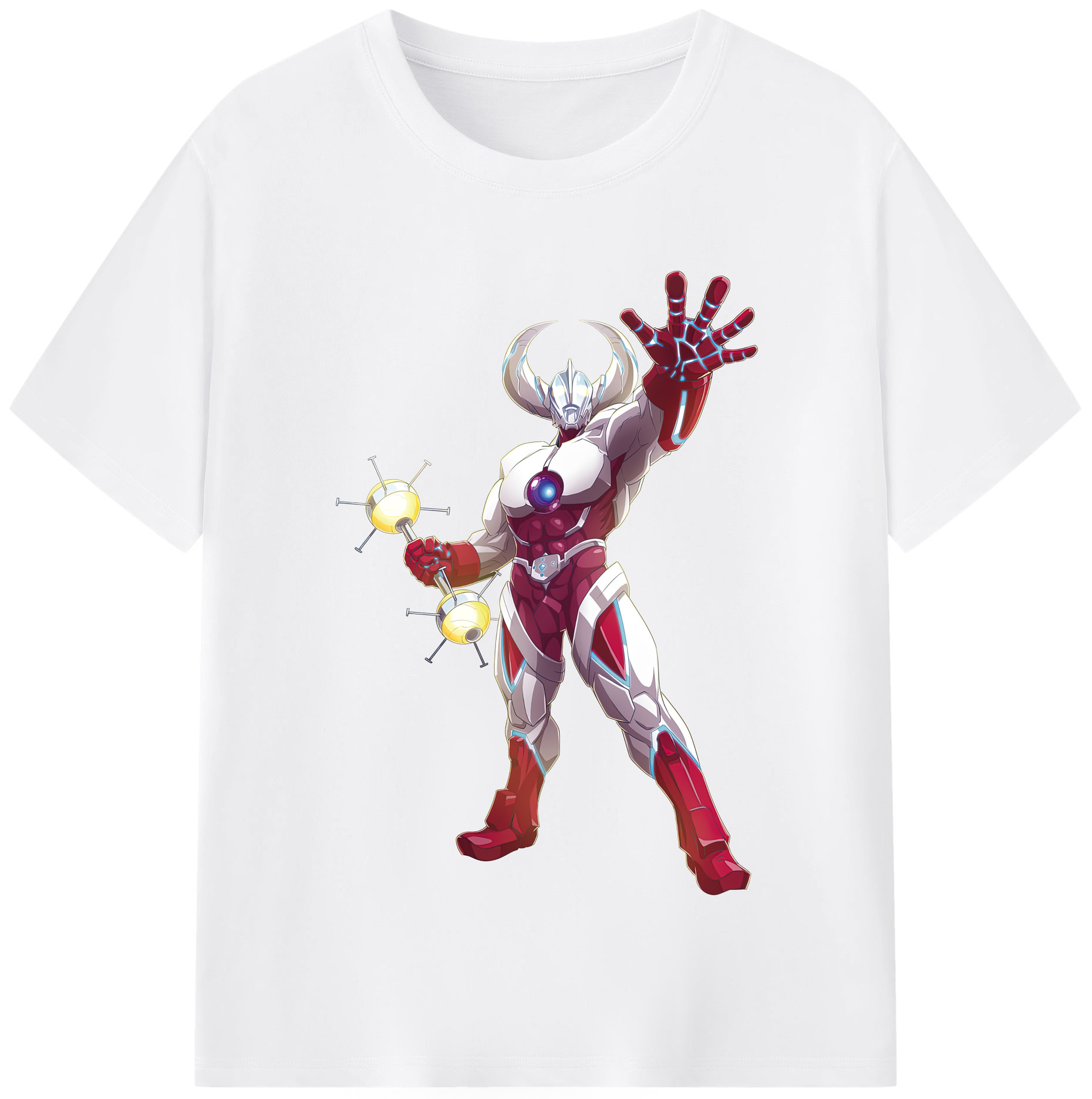 （画像用） ウルトラマン Ultraman 綿100％半袖Tシャツ（フロントプリント）