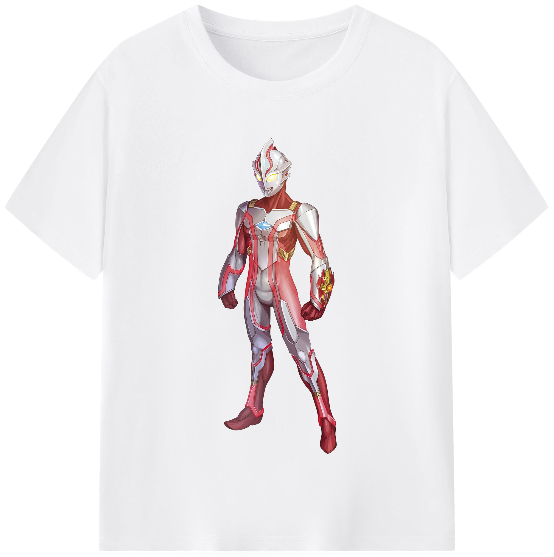 （画像用） ウルトラマン Ultraman 綿100％半袖Tシャツ（フロントプリント）