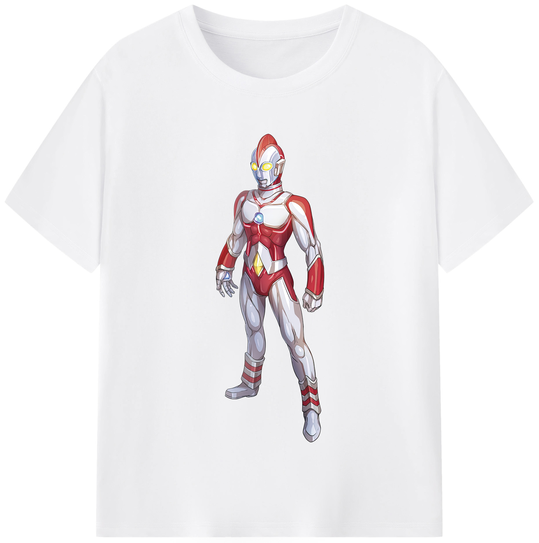 （画像用） ウルトラマン Ultraman 綿100％半袖Tシャツ（フロントプリント）