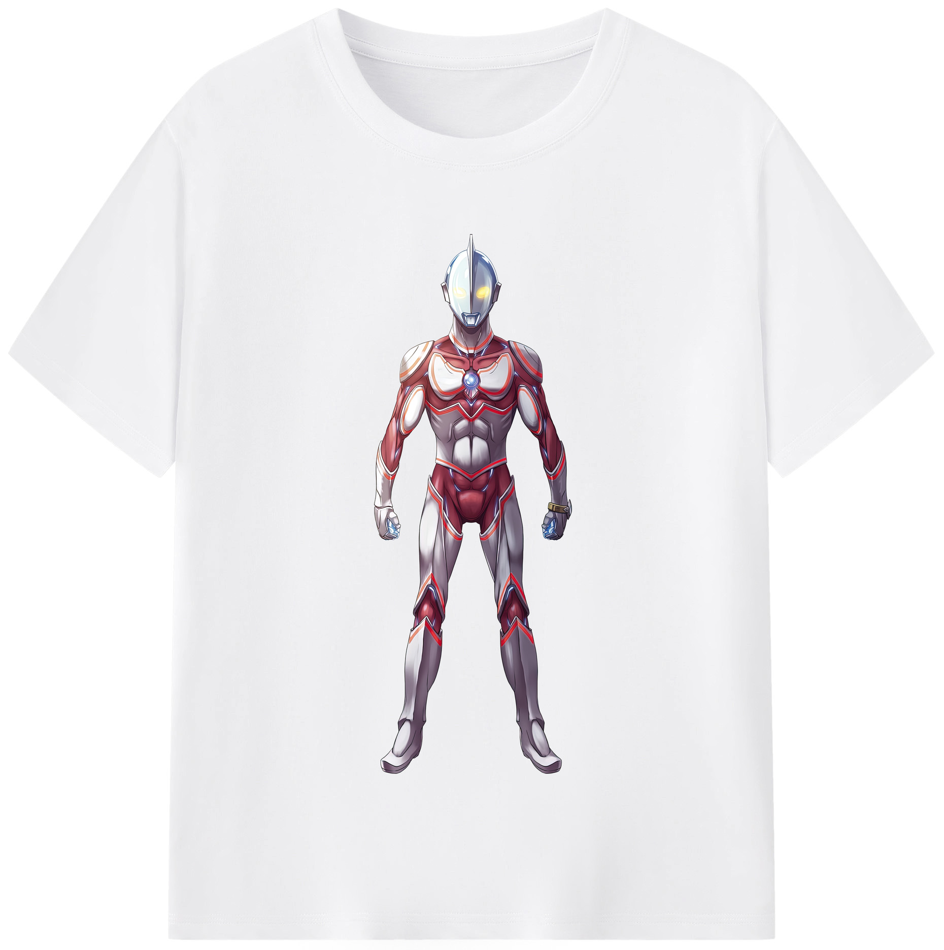 （画像用） ウルトラマン Ultraman 綿100％半袖Tシャツ（フロントプリント）