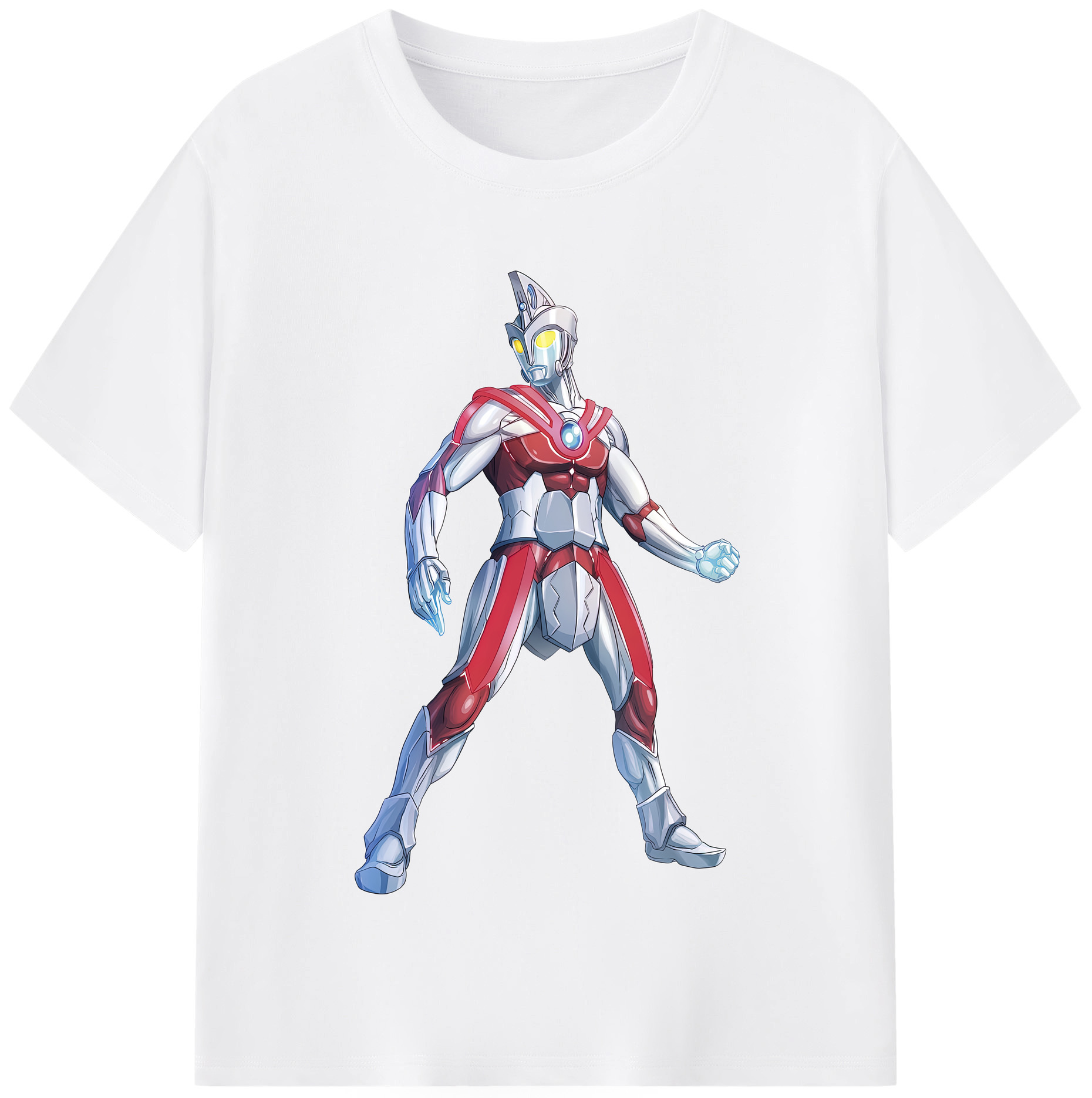 （画像用） ウルトラマン Ultraman 綿100％半袖Tシャツ（フロントプリント）