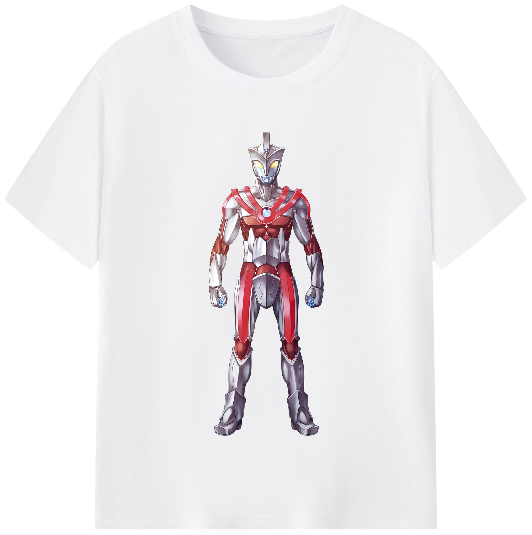 （画像用） ウルトラマン Ultraman 綿100％半袖Tシャツ（フロントプリント）