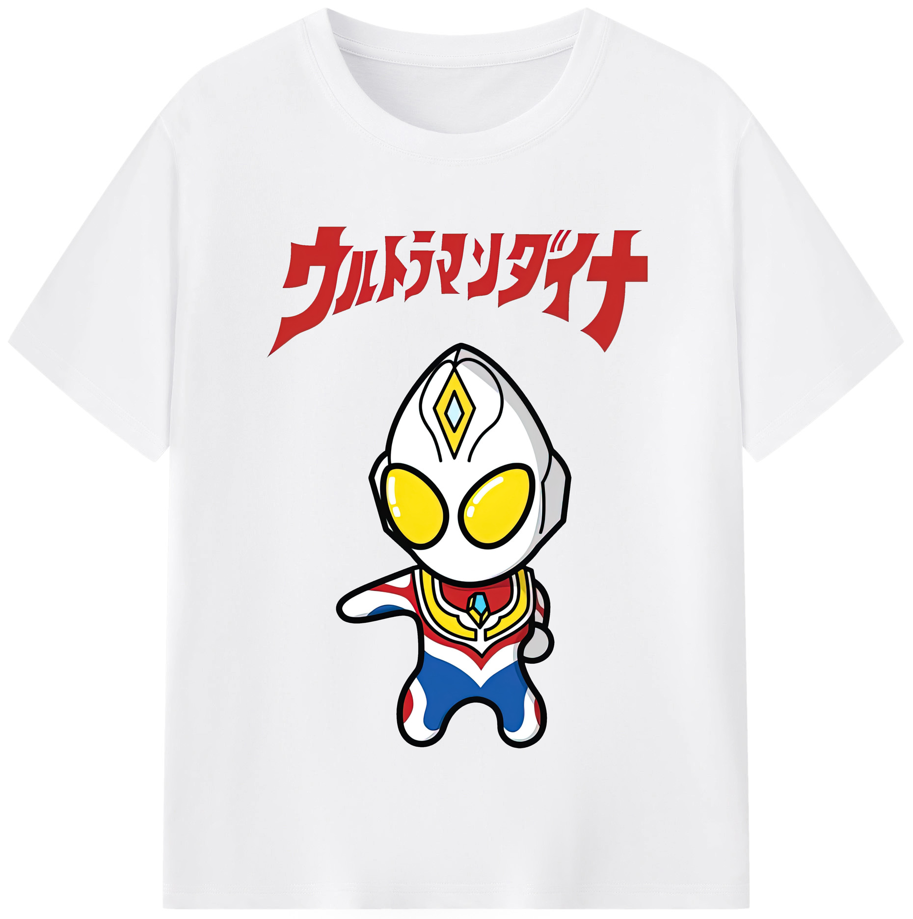 （画像用） ウルトラマン Ultraman 綿100％半袖Tシャツ（フロントプリント）