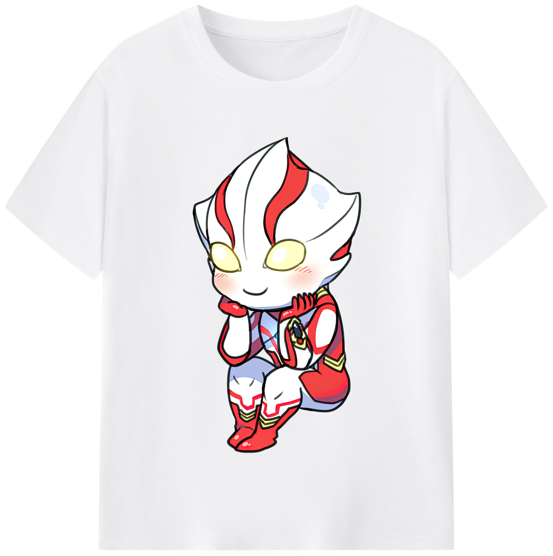 （画像用） ウルトラマン Ultraman 綿100％半袖Tシャツ（フロントプリント）