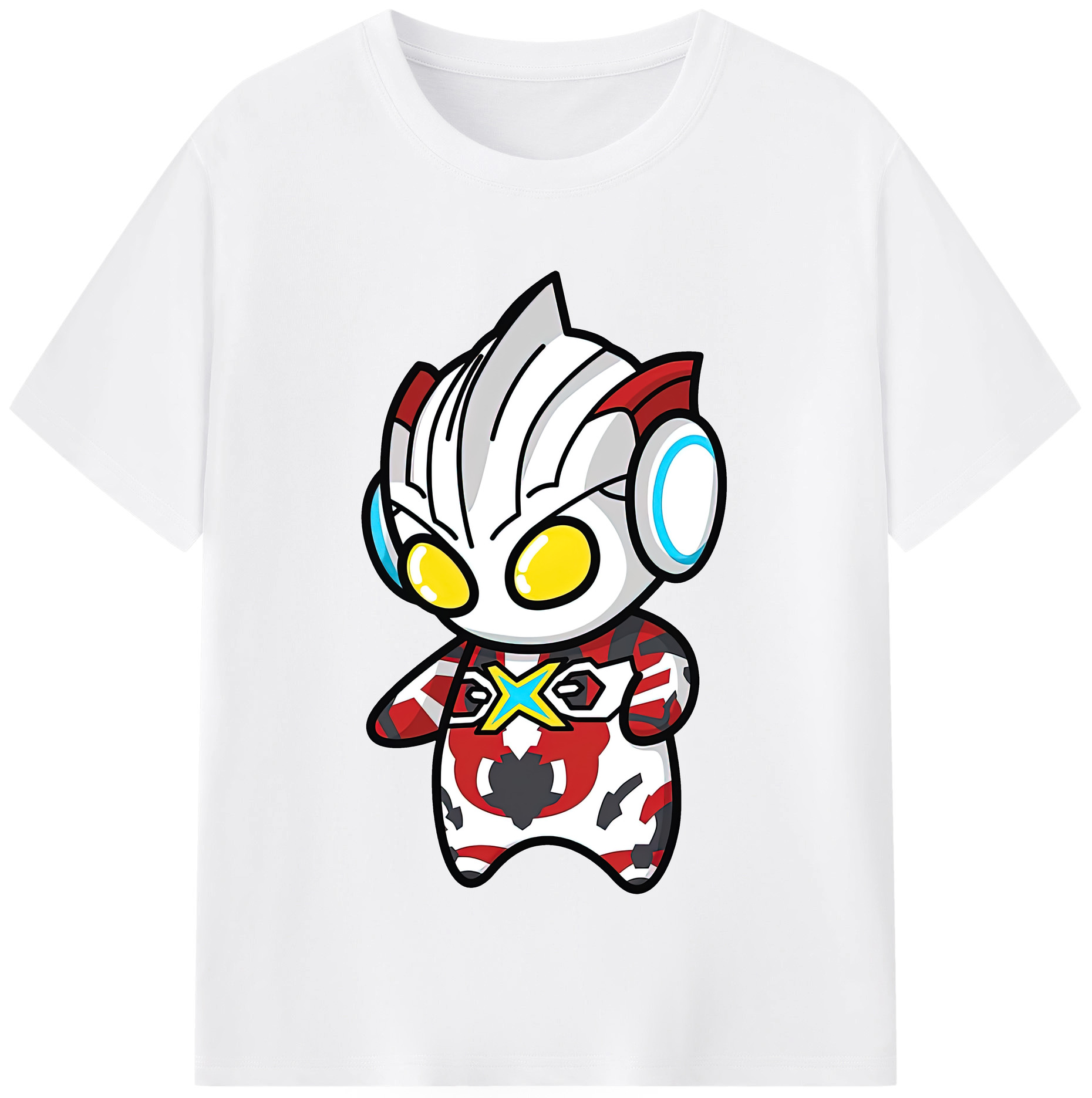 （画像用） ウルトラマン Ultraman 綿100％半袖Tシャツ（フロントプリント）