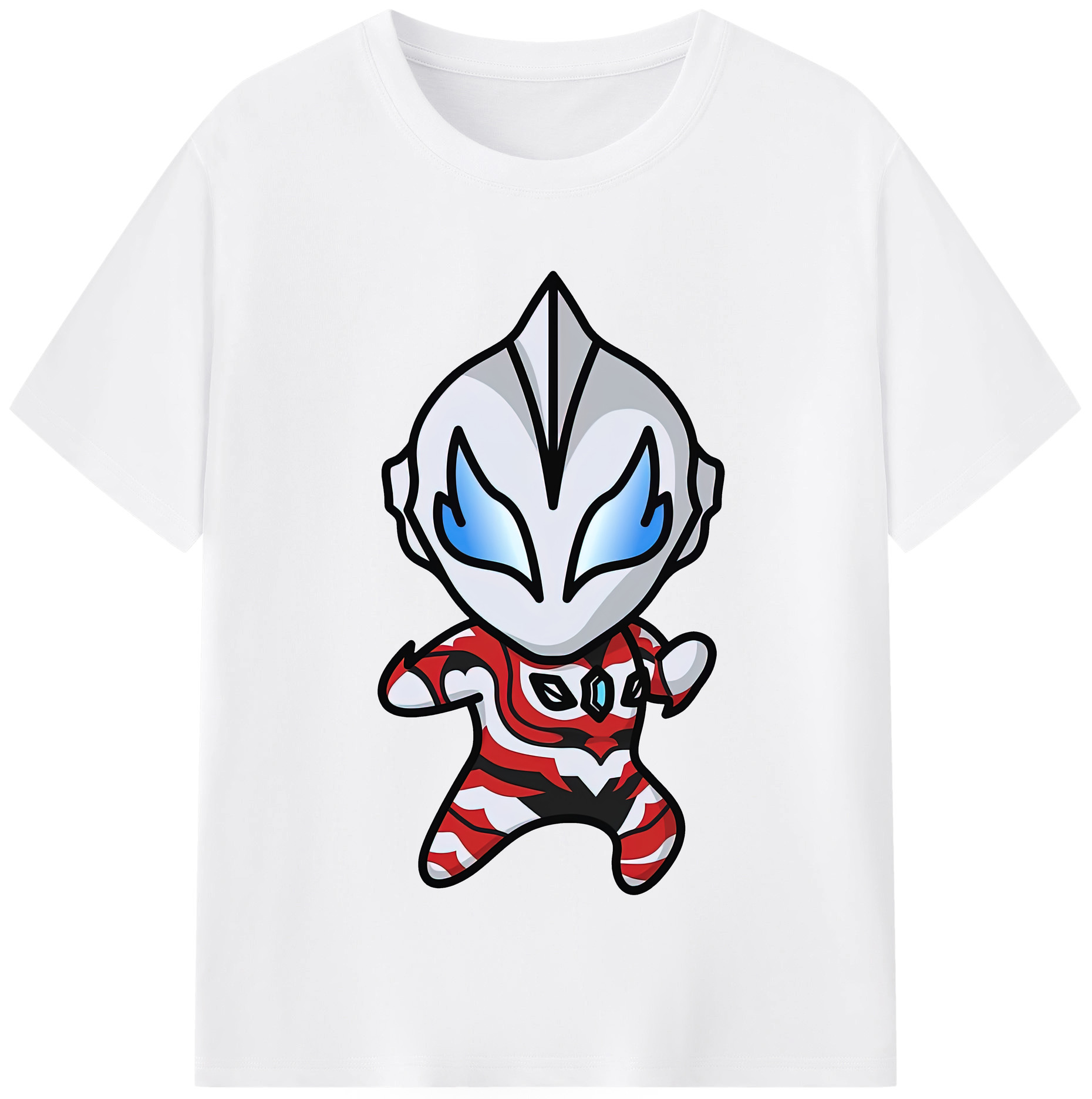 （画像用） ウルトラマン Ultraman 綿100％半袖Tシャツ（フロントプリント）