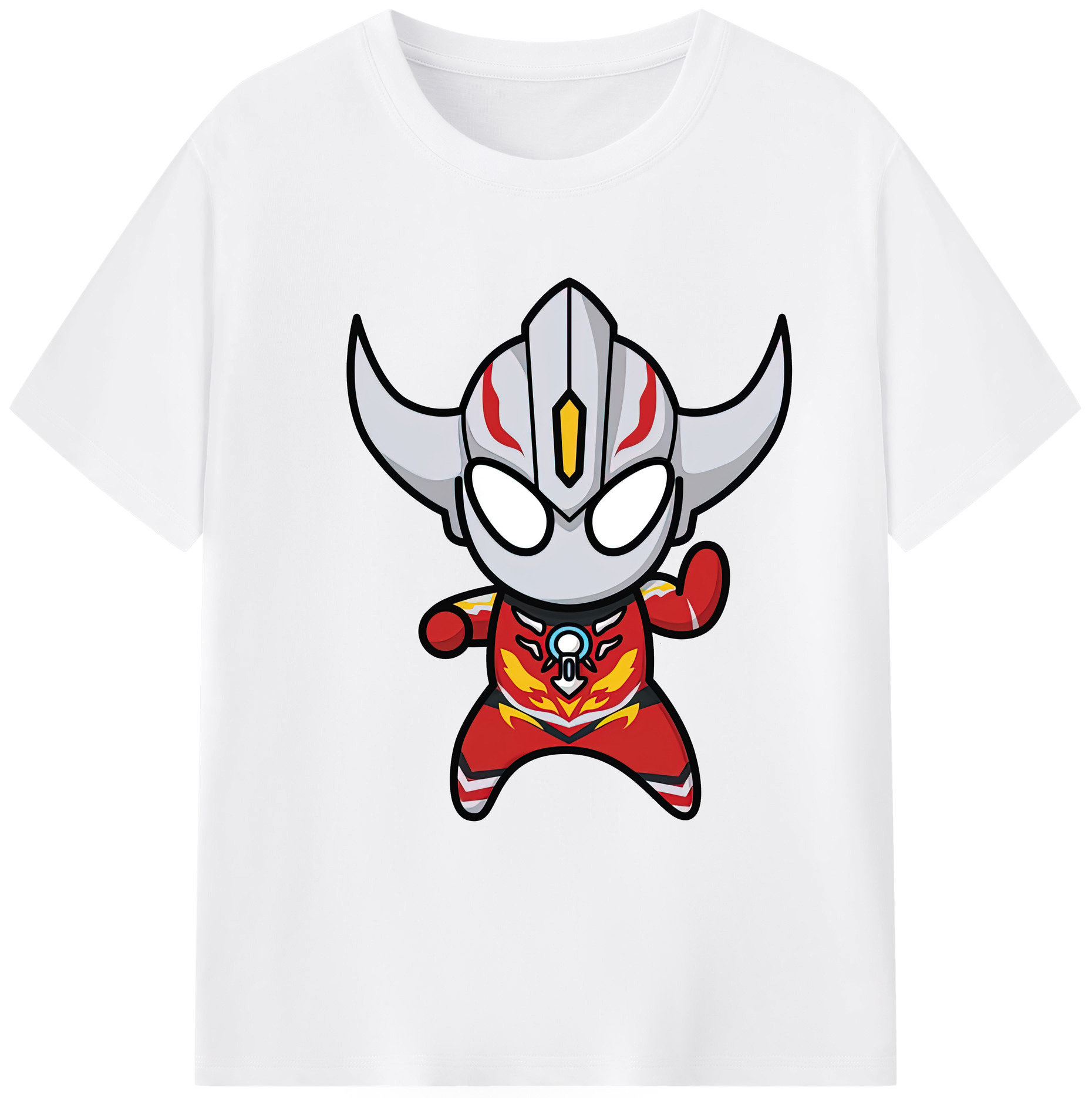 （画像用） ウルトラマン Ultraman 綿100％半袖Tシャツ（フロントプリント）