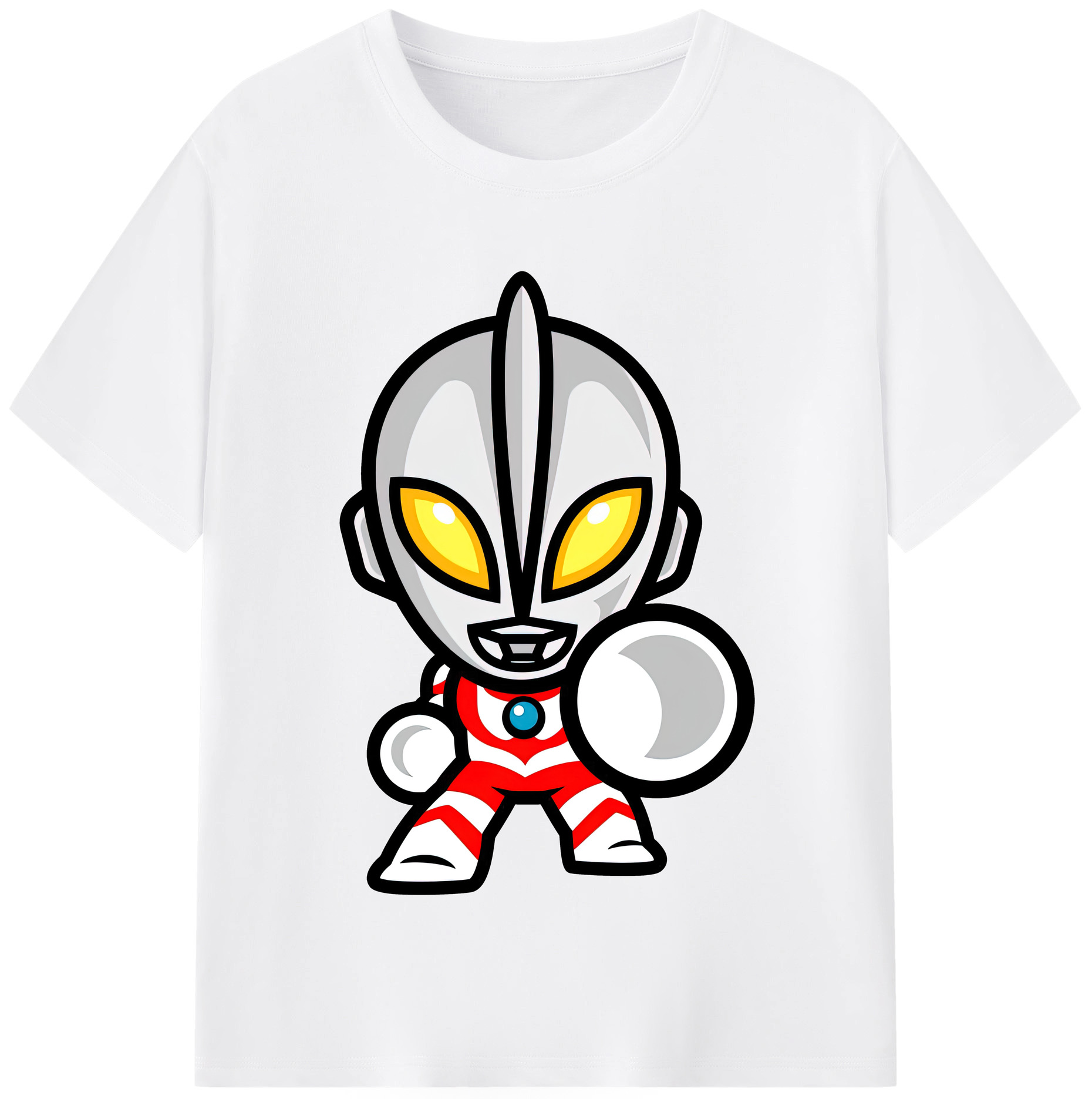 （画像用） ウルトラマン Ultraman 綿100％半袖Tシャツ（フロントプリント）