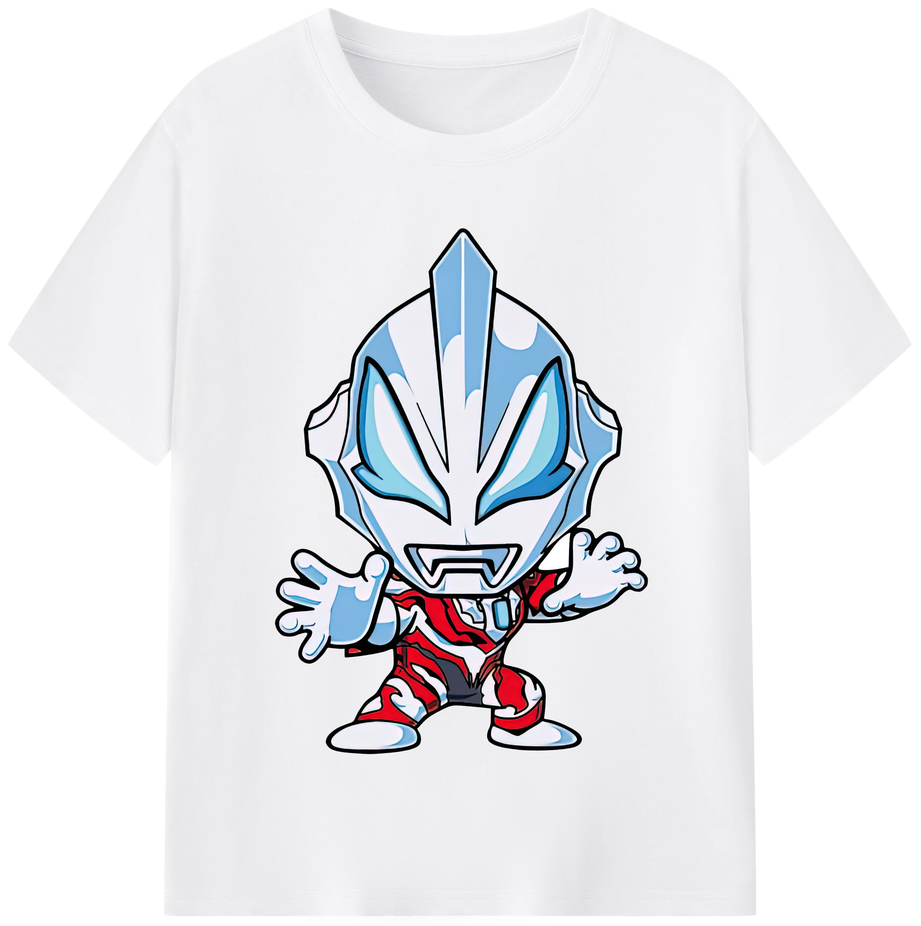 （画像用） ウルトラマン Ultraman 綿100％半袖Tシャツ（フロントプリント）
