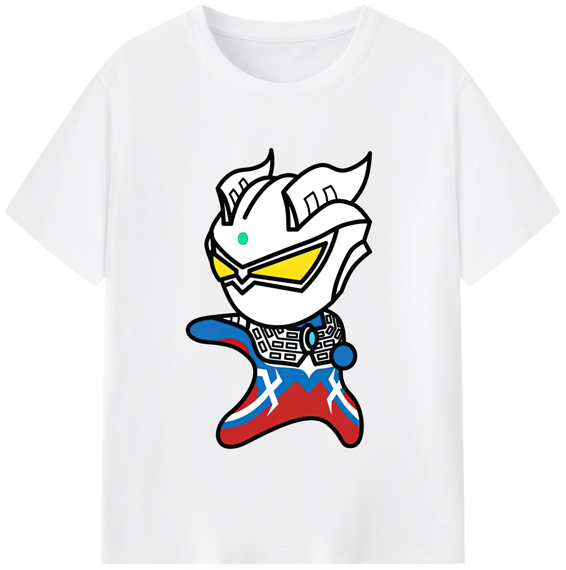 （画像用） ウルトラマン Ultraman 綿100％半袖Tシャツ（フロントプリント）