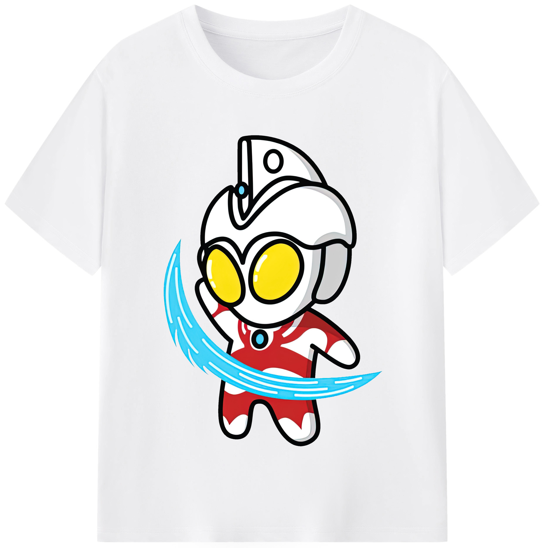 （画像用） ウルトラマン Ultraman 綿100％半袖Tシャツ（フロントプリント）