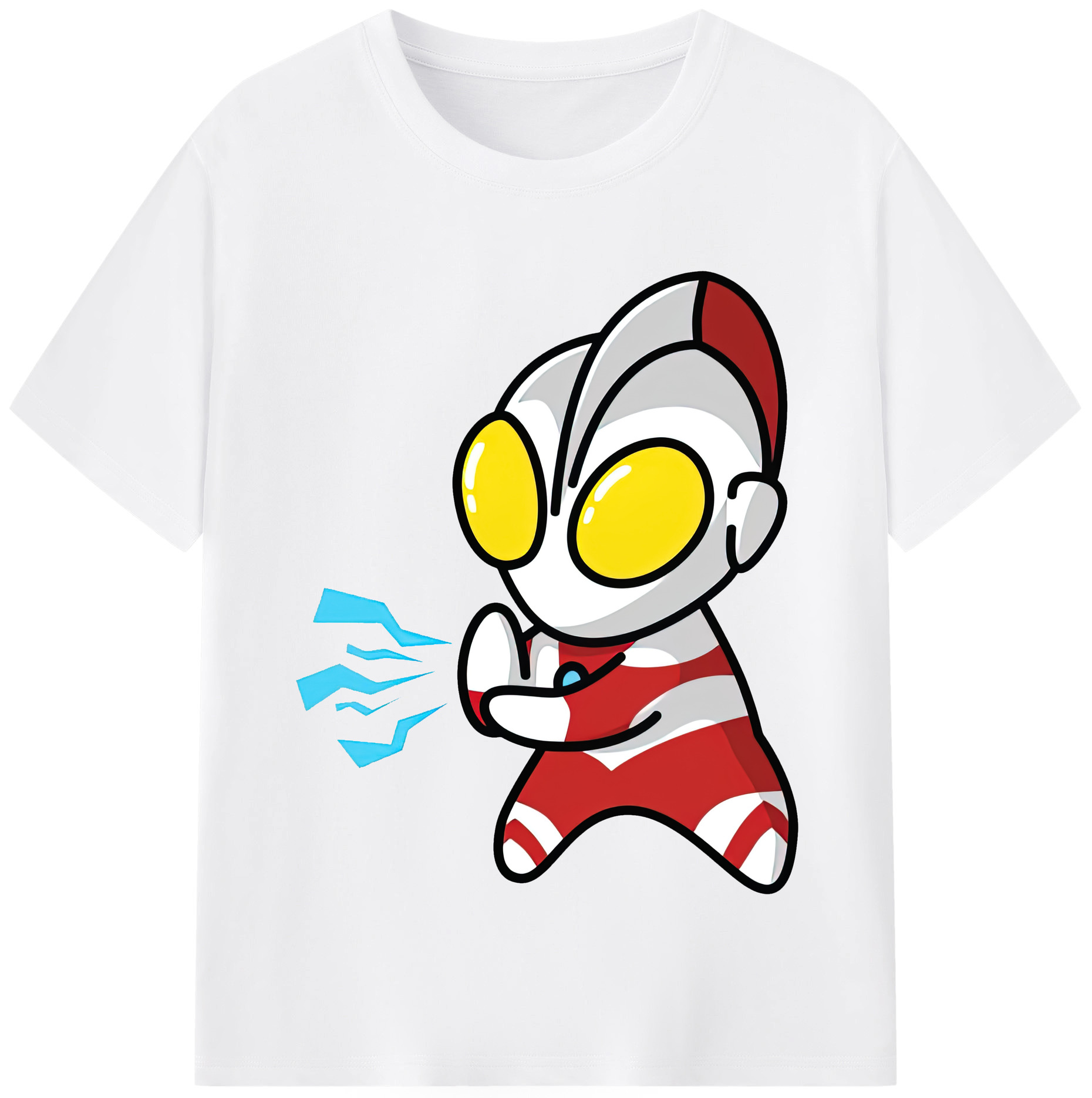 （画像用） ウルトラマン Ultraman 綿100％半袖Tシャツ（フロントプリント）