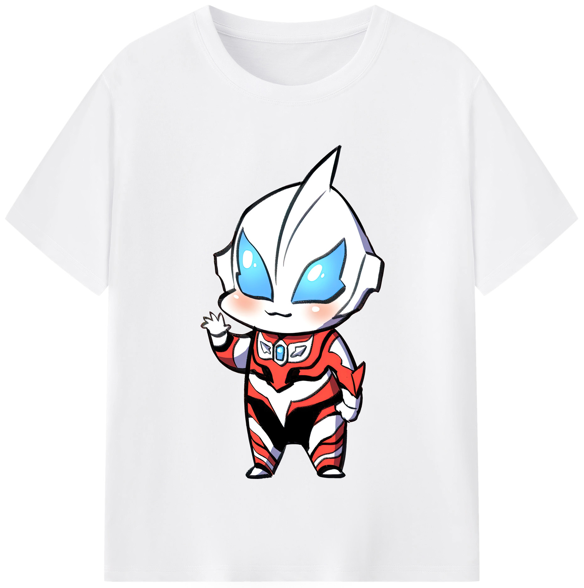（画像用） ウルトラマン Ultraman 綿100％半袖Tシャツ（フロントプリント）