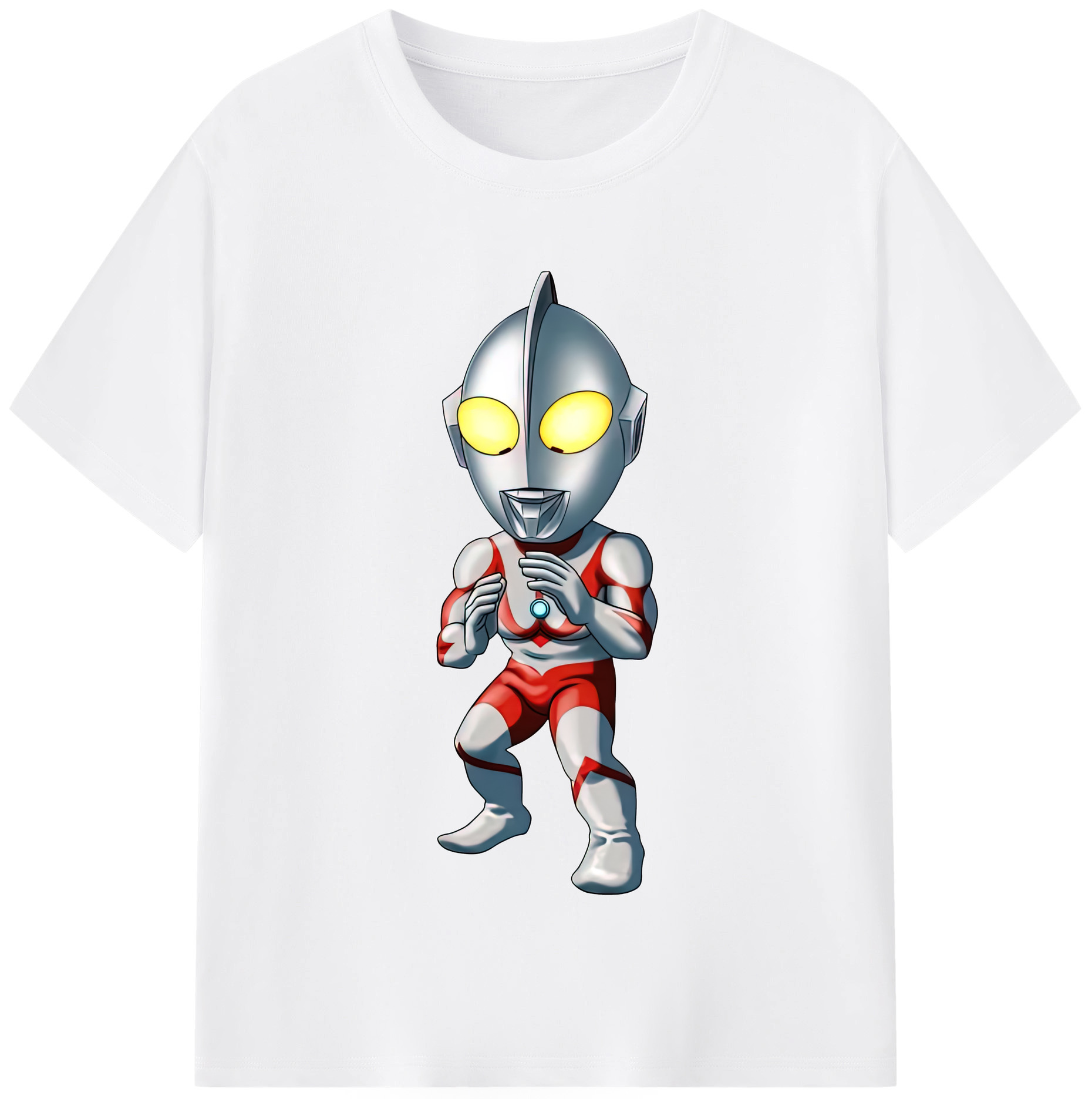 （画像用） ウルトラマン Ultraman 綿100％半袖Tシャツ（フロントプリント）