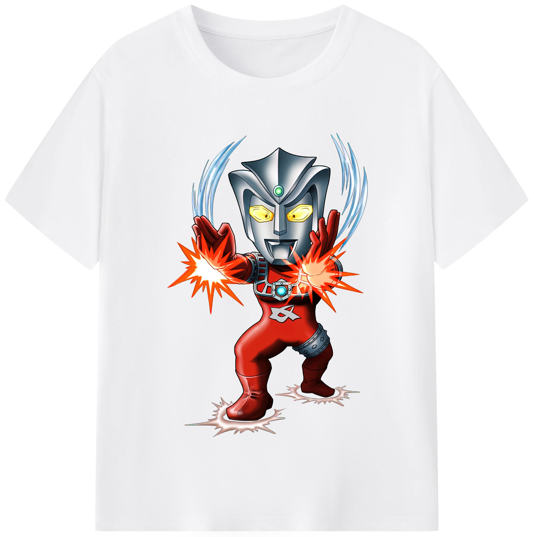 （画像用） ウルトラマン Ultraman 綿100％半袖Tシャツ（フロントプリント）
