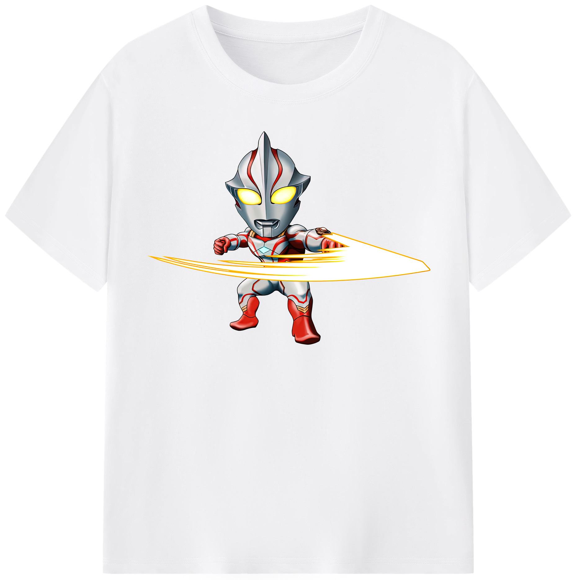 （画像用） ウルトラマン Ultraman 綿100％半袖Tシャツ（フロントプリント）