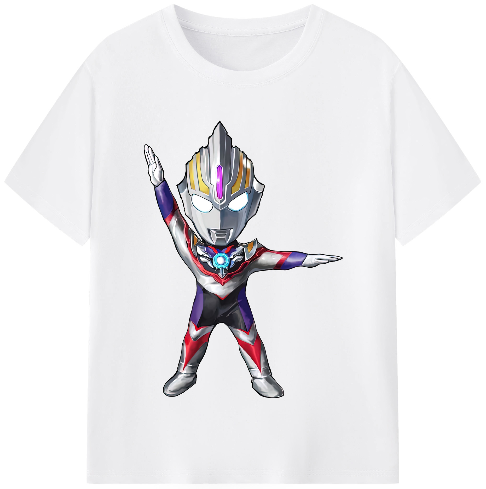 （画像用） ウルトラマン Ultraman 綿100％半袖Tシャツ（フロントプリント）