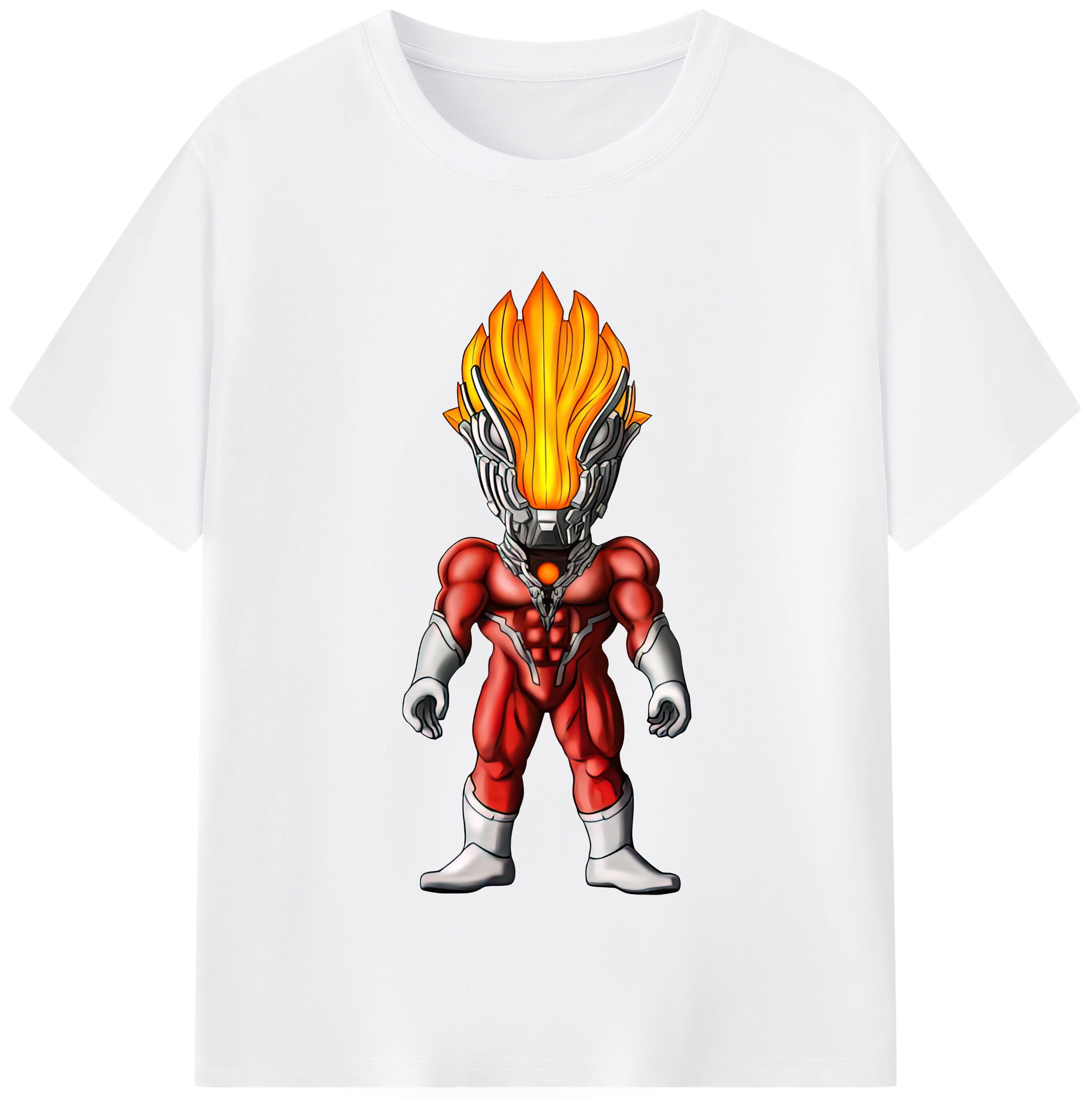 （画像用） ウルトラマン Ultraman 綿100％半袖Tシャツ（フロントプリント）