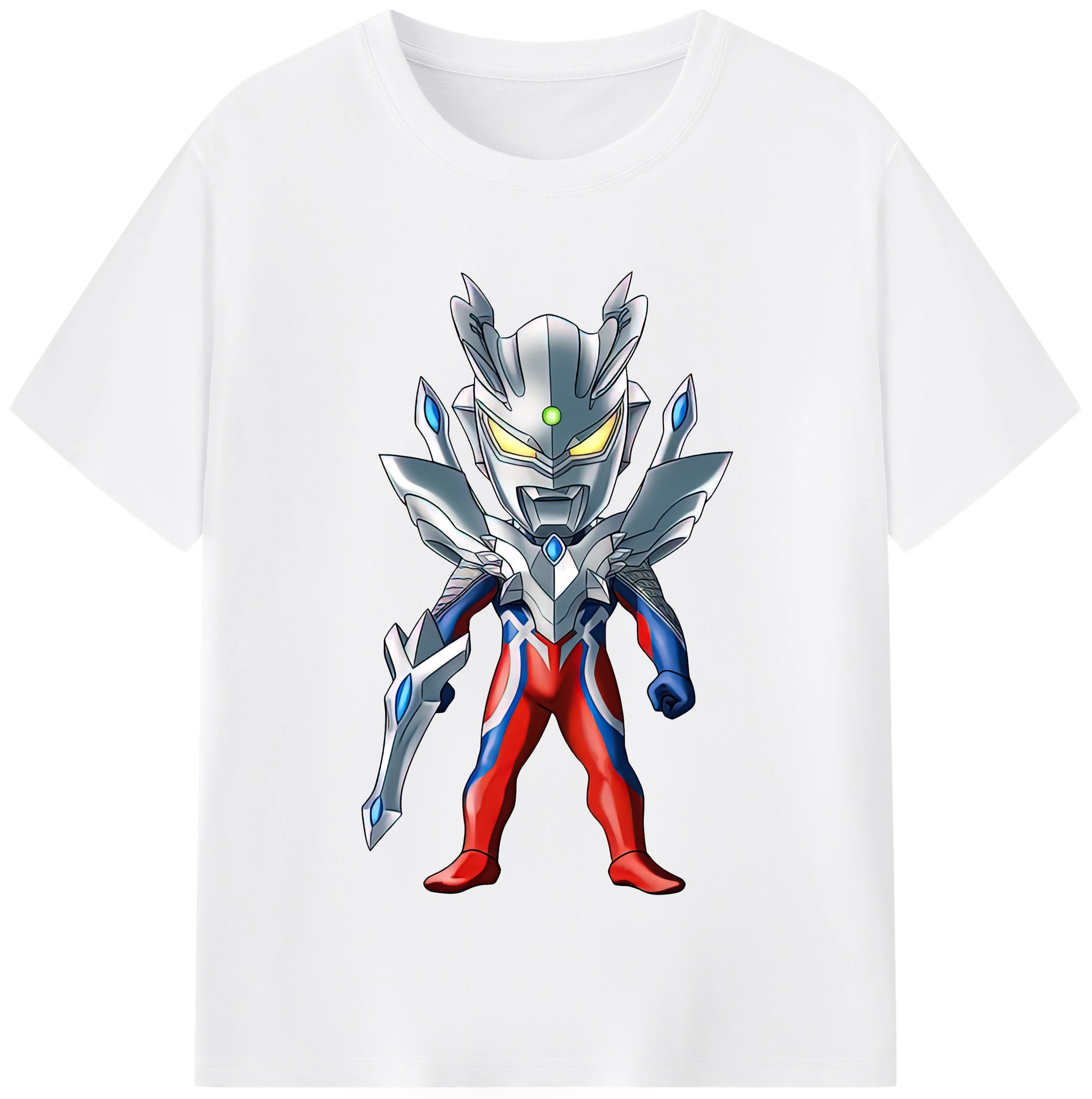 （画像用） ウルトラマン Ultraman 綿100％半袖Tシャツ（フロントプリント）