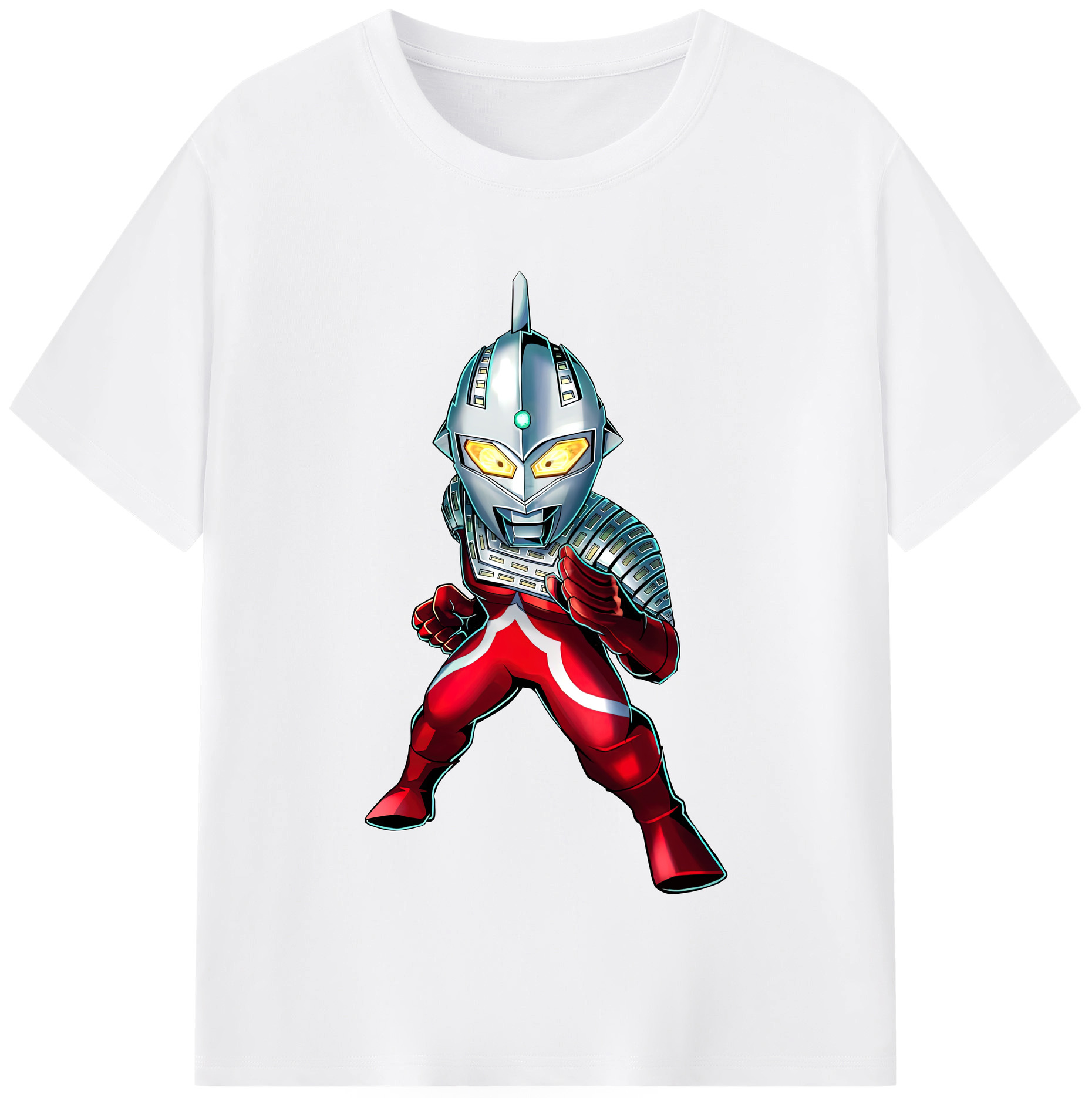 （画像用） ウルトラマン Ultraman 綿100％半袖Tシャツ（フロントプリント）