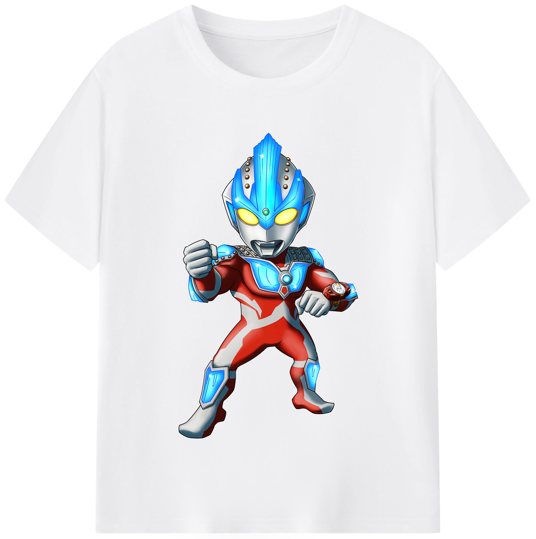 （画像用） ウルトラマン Ultraman 綿100％半袖Tシャツ（フロントプリント）