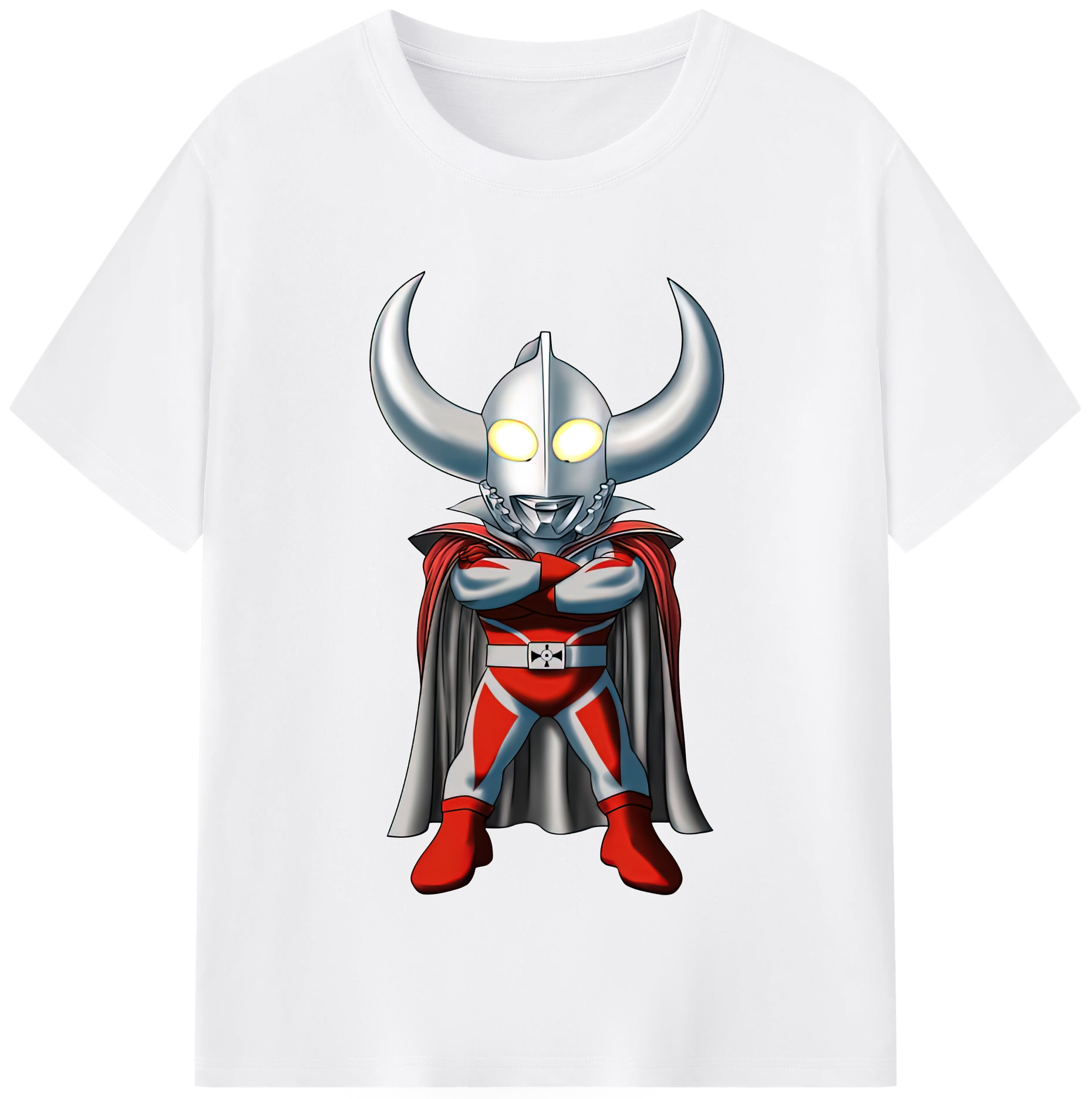 （画像用） ウルトラマン Ultraman 綿100％半袖Tシャツ（フロントプリント）