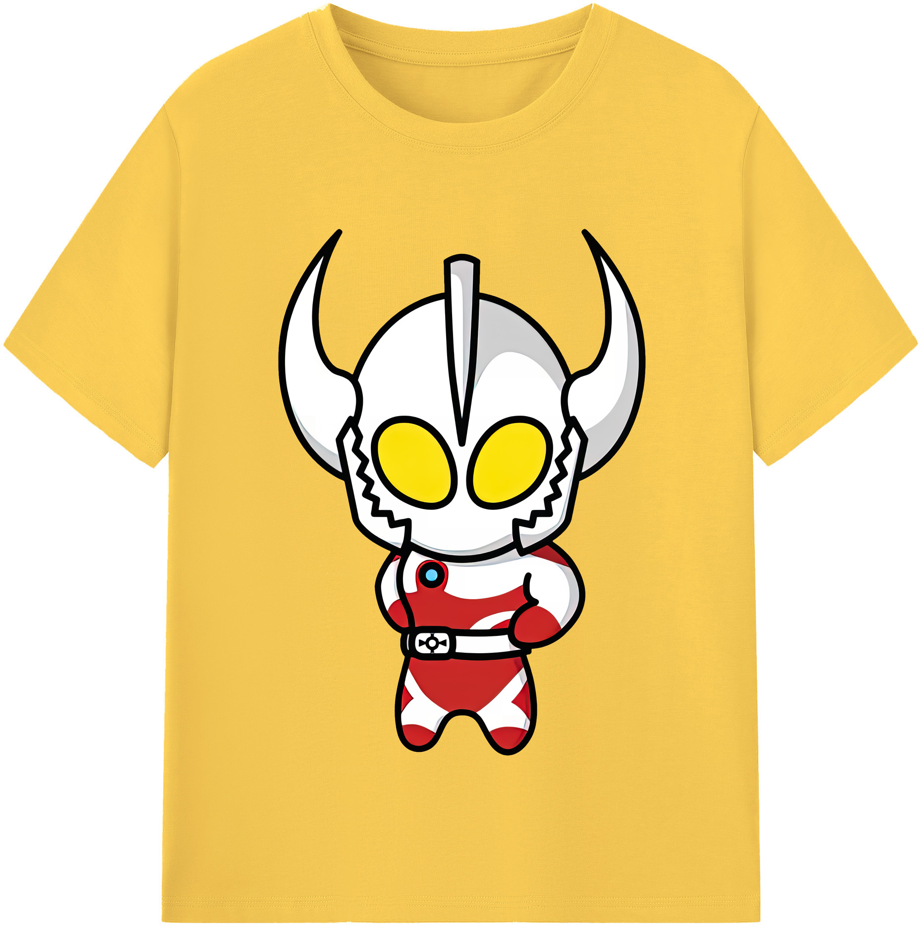（画像用） ウルトラマン Ultraman 綿100％半袖Tシャツ（フロントプリント）