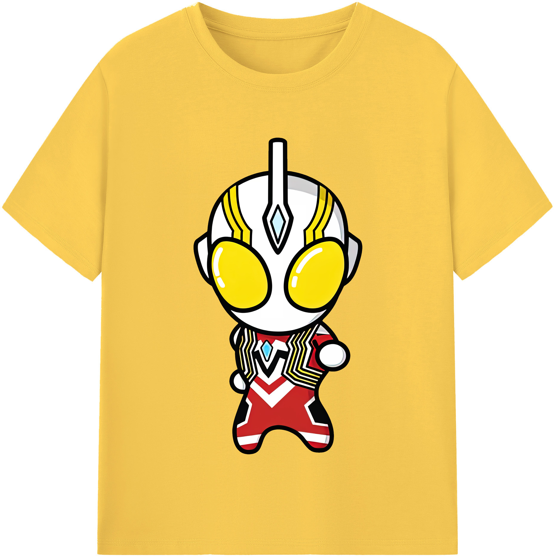 （画像用） ウルトラマン Ultraman 綿100％半袖Tシャツ（フロントプリント）
