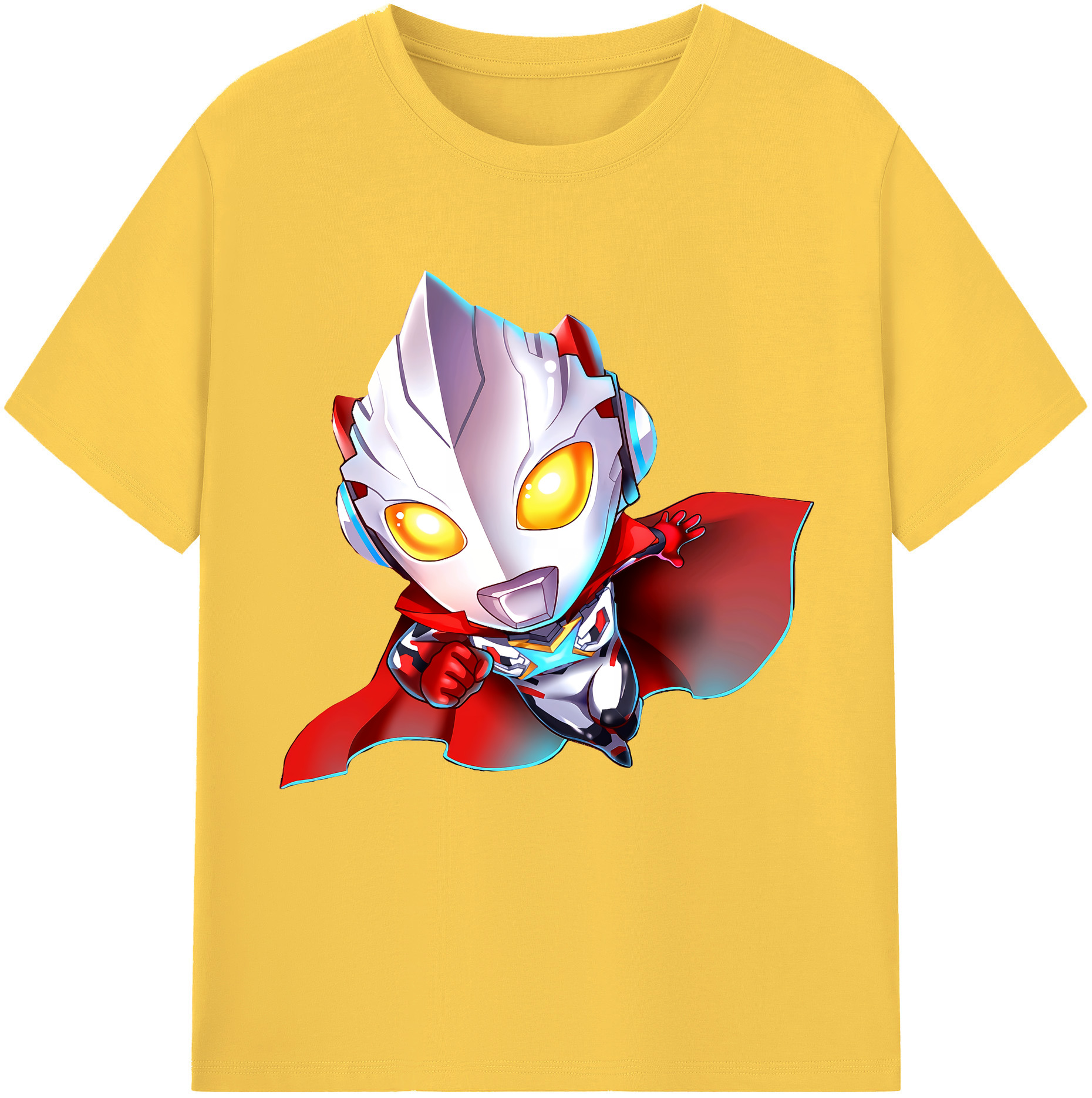 （画像用） ウルトラマン Ultraman 綿100％半袖Tシャツ（フロントプリント）