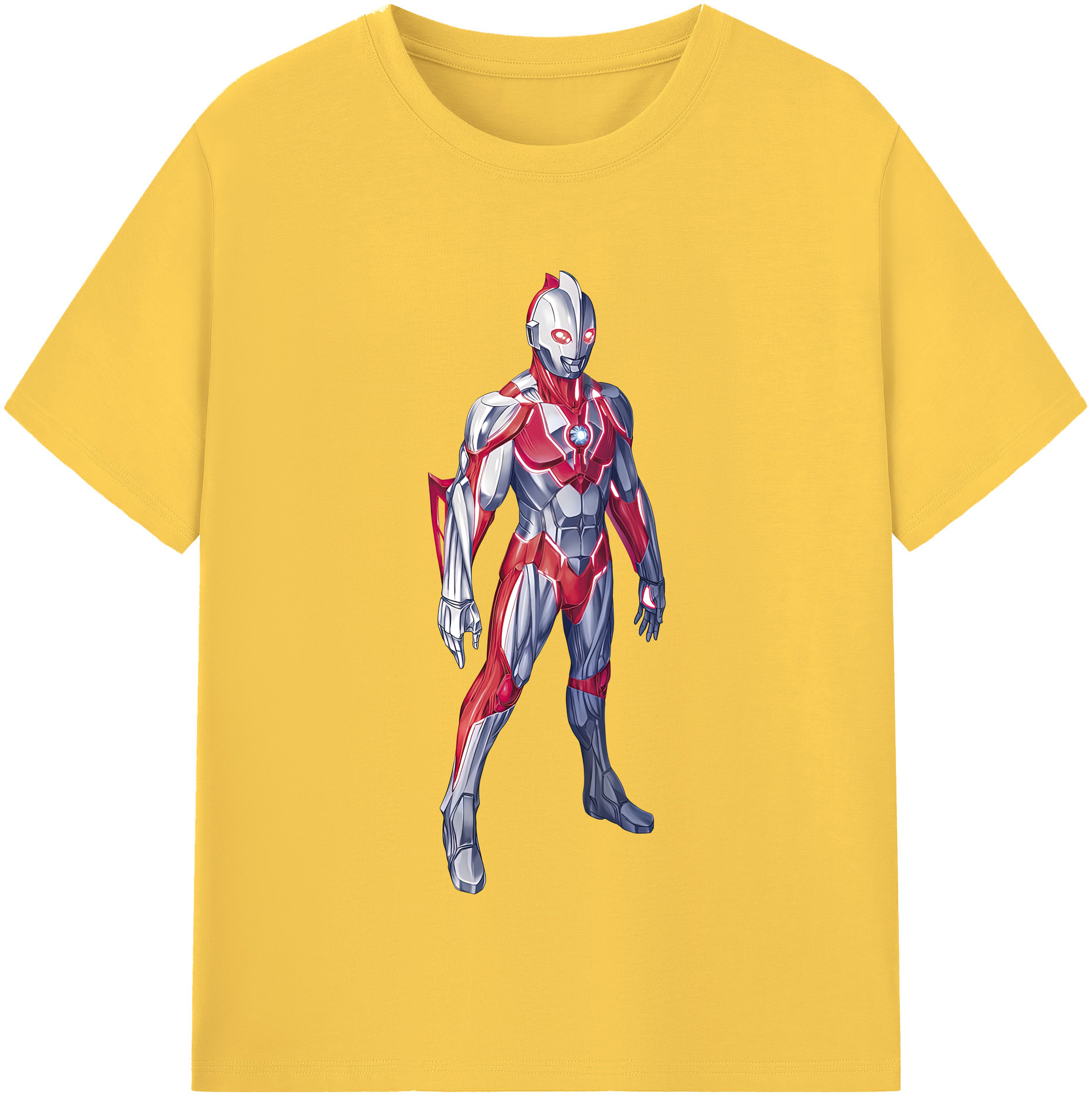 （画像用） ウルトラマン Ultraman 綿100％半袖Tシャツ（フロントプリント）