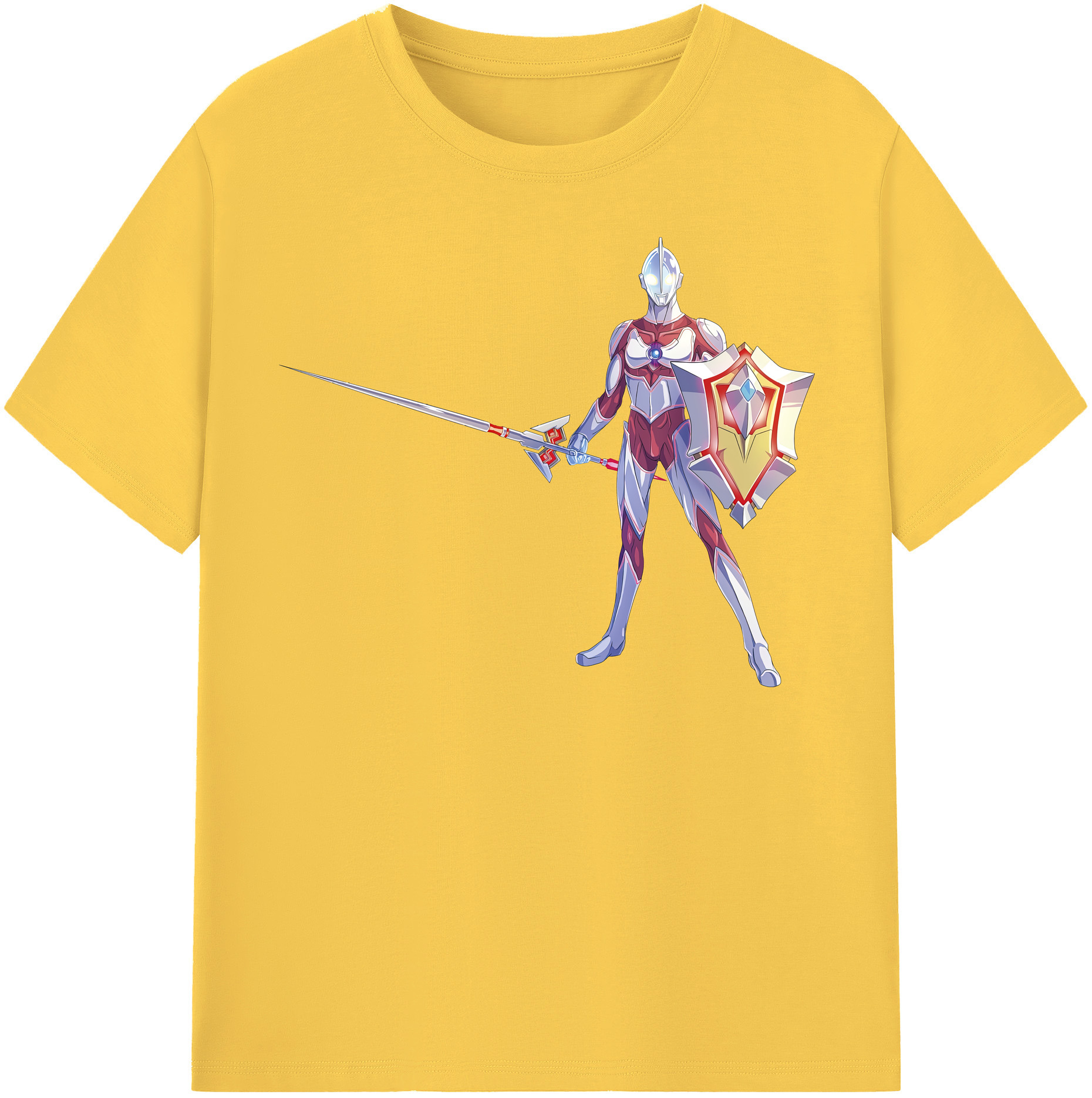 （画像用） ウルトラマン Ultraman 綿100％半袖Tシャツ（フロントプリント）