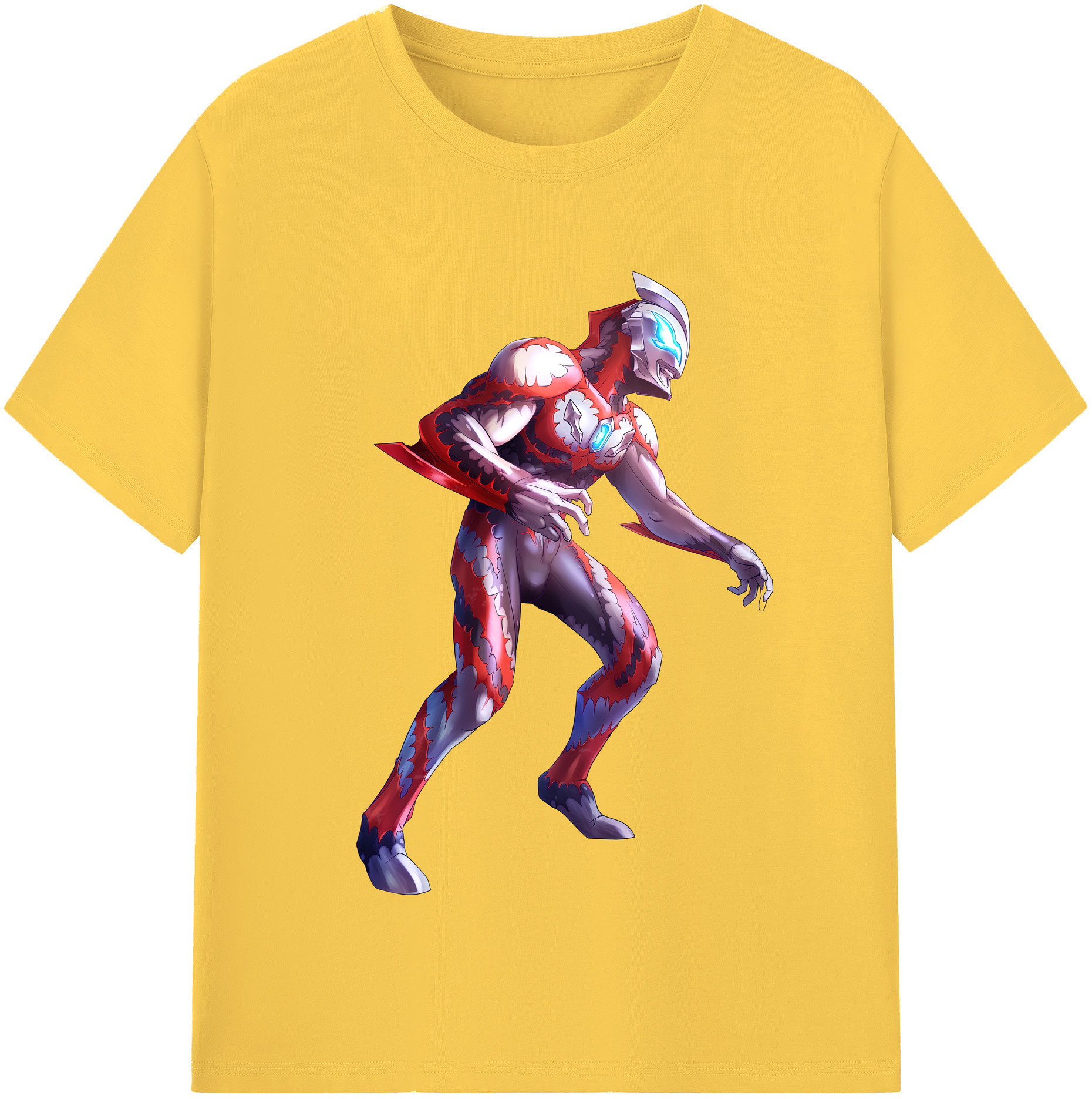（画像用） ウルトラマン Ultraman 綿100％半袖Tシャツ（フロントプリント）