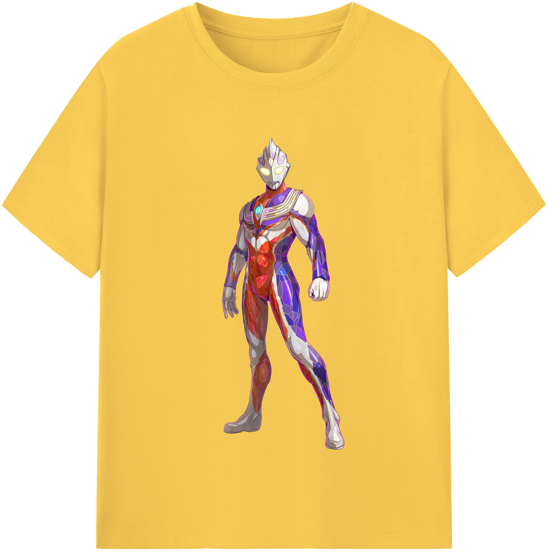 （画像用） ウルトラマン Ultraman 綿100％半袖Tシャツ（フロントプリント）