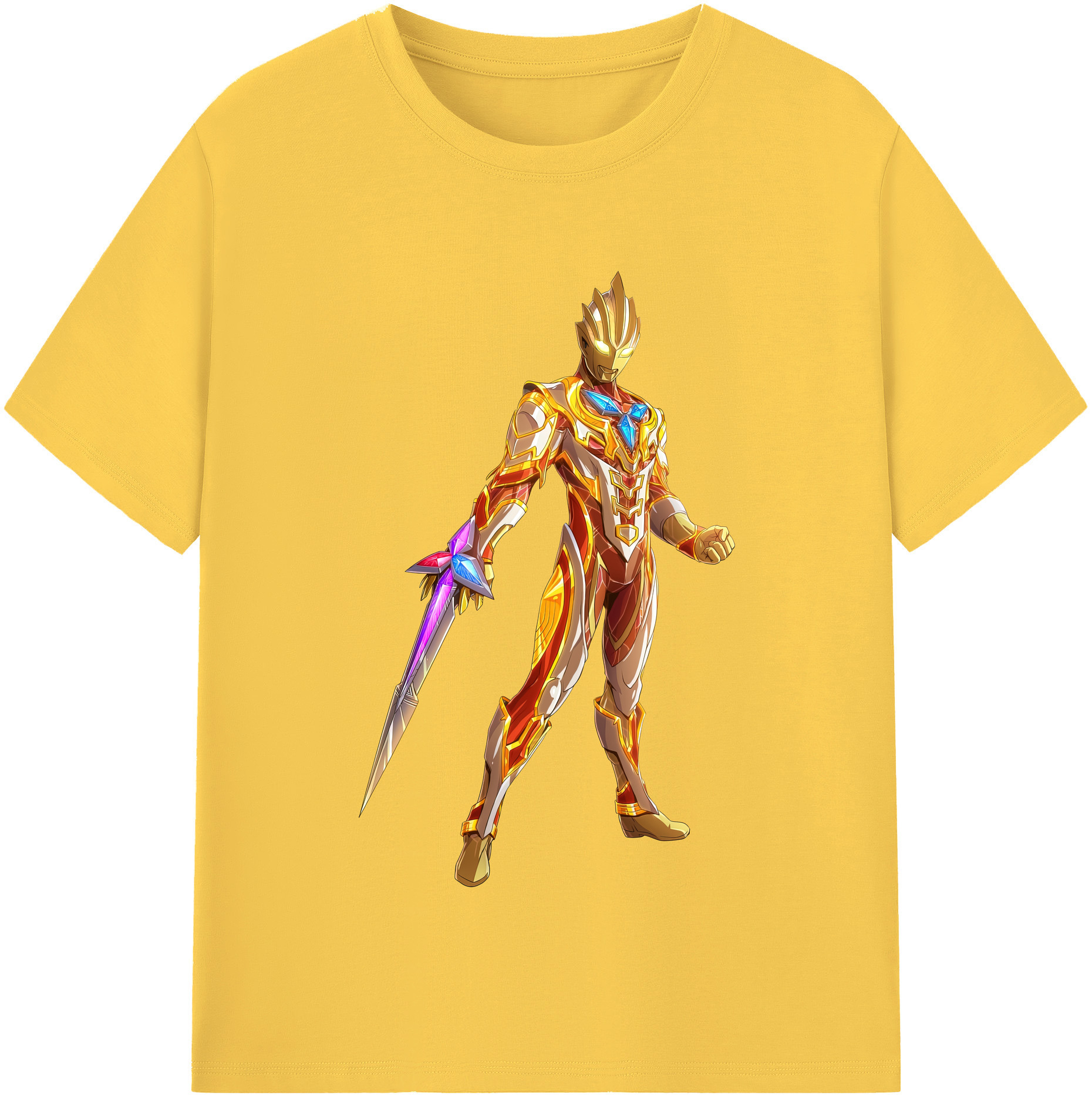 （画像用） ウルトラマン Ultraman 綿100％半袖Tシャツ（フロントプリント）