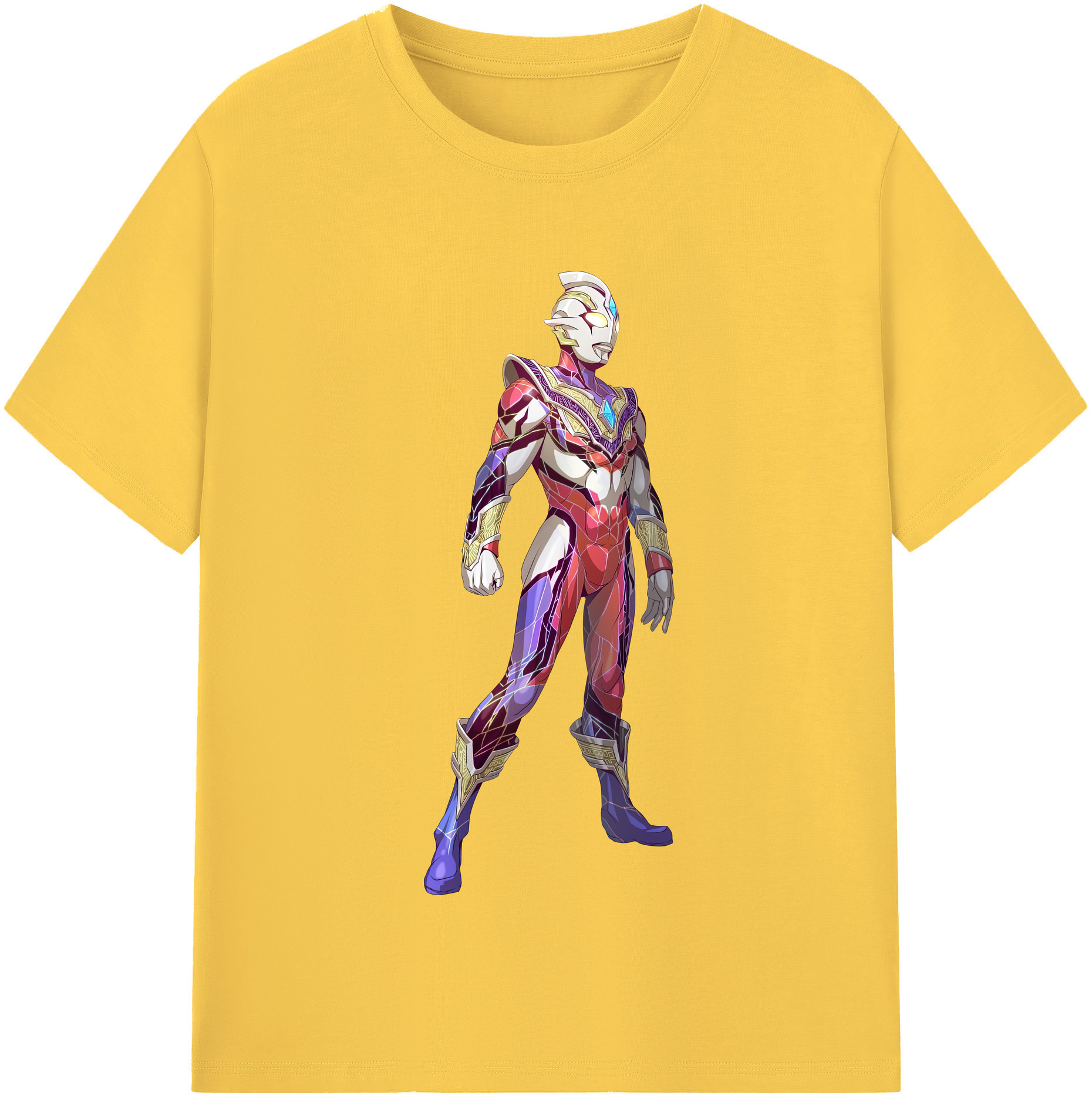 （画像用） ウルトラマン Ultraman 綿100％半袖Tシャツ（フロントプリント）