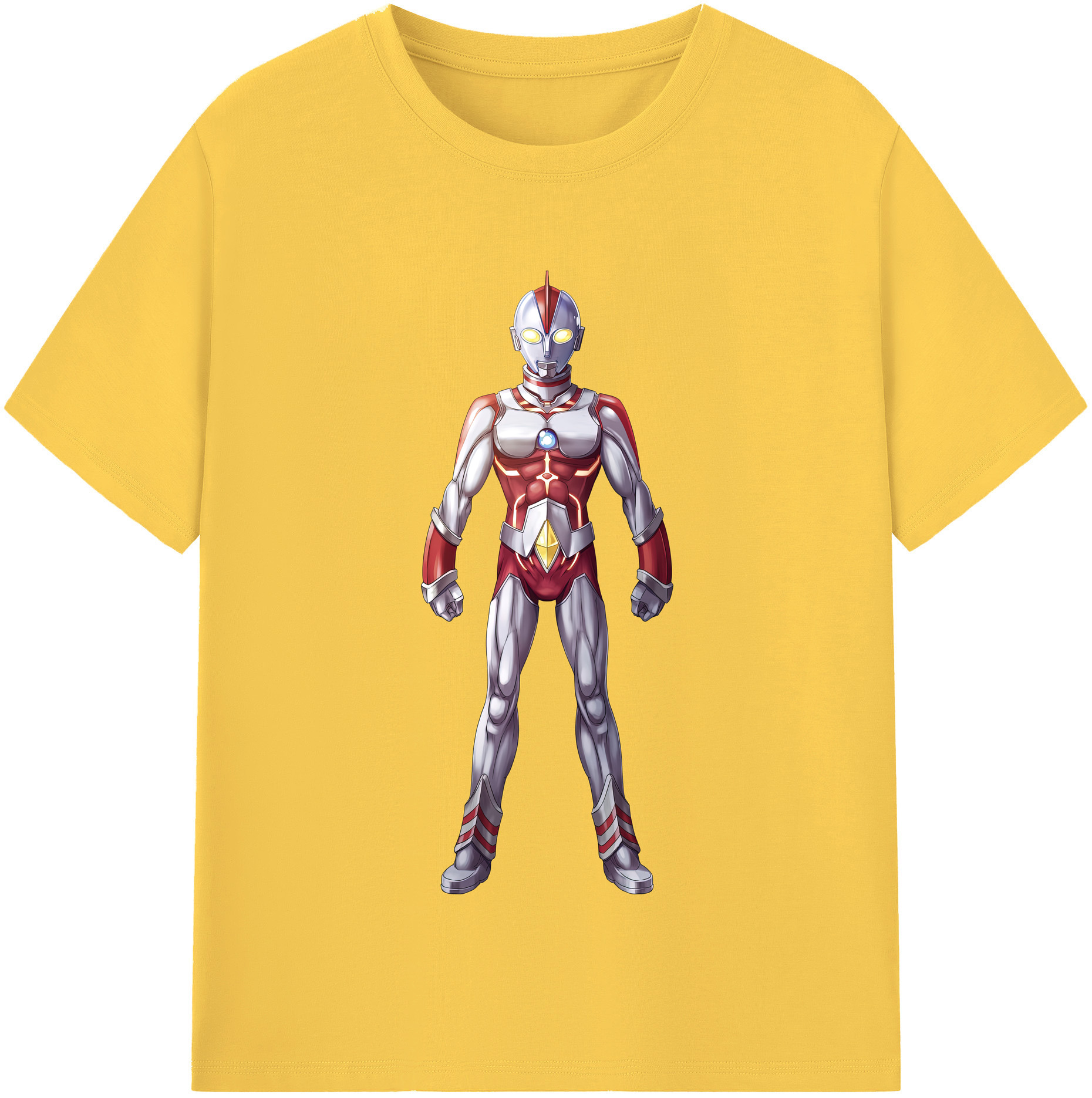 （画像用） ウルトラマン Ultraman 綿100％半袖Tシャツ（フロントプリント）