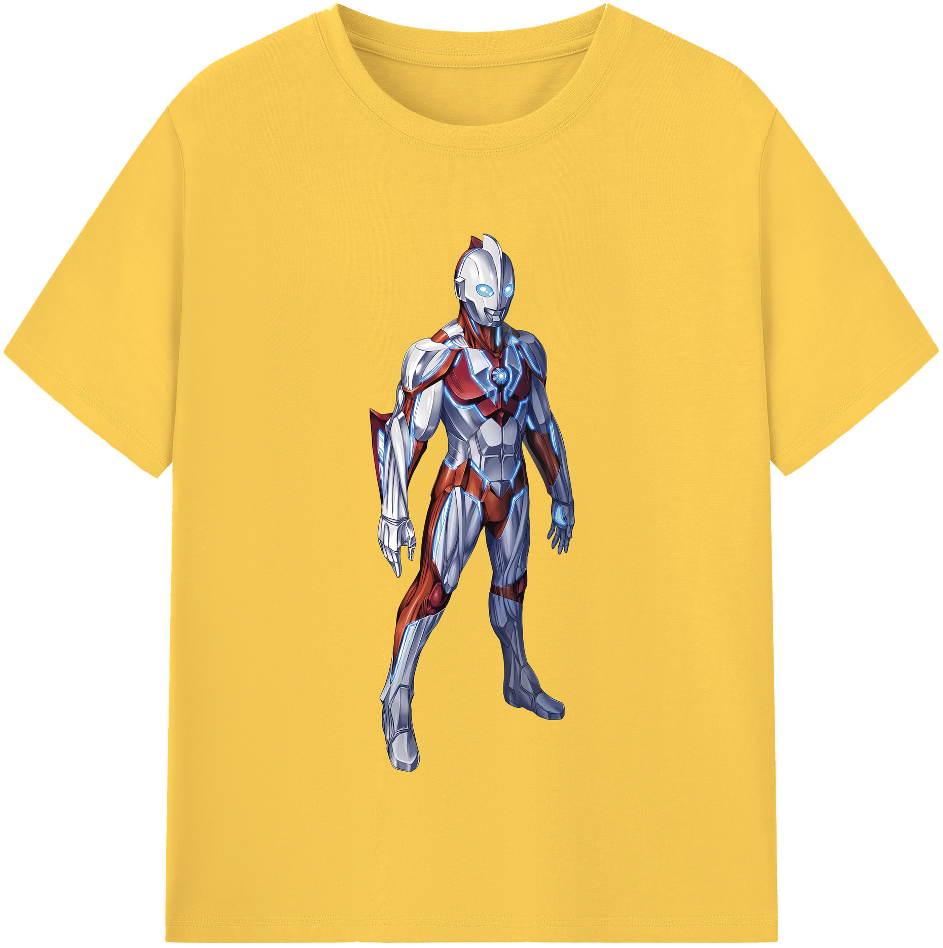 （画像用） ウルトラマン Ultraman 綿100％半袖Tシャツ（フロントプリント）
