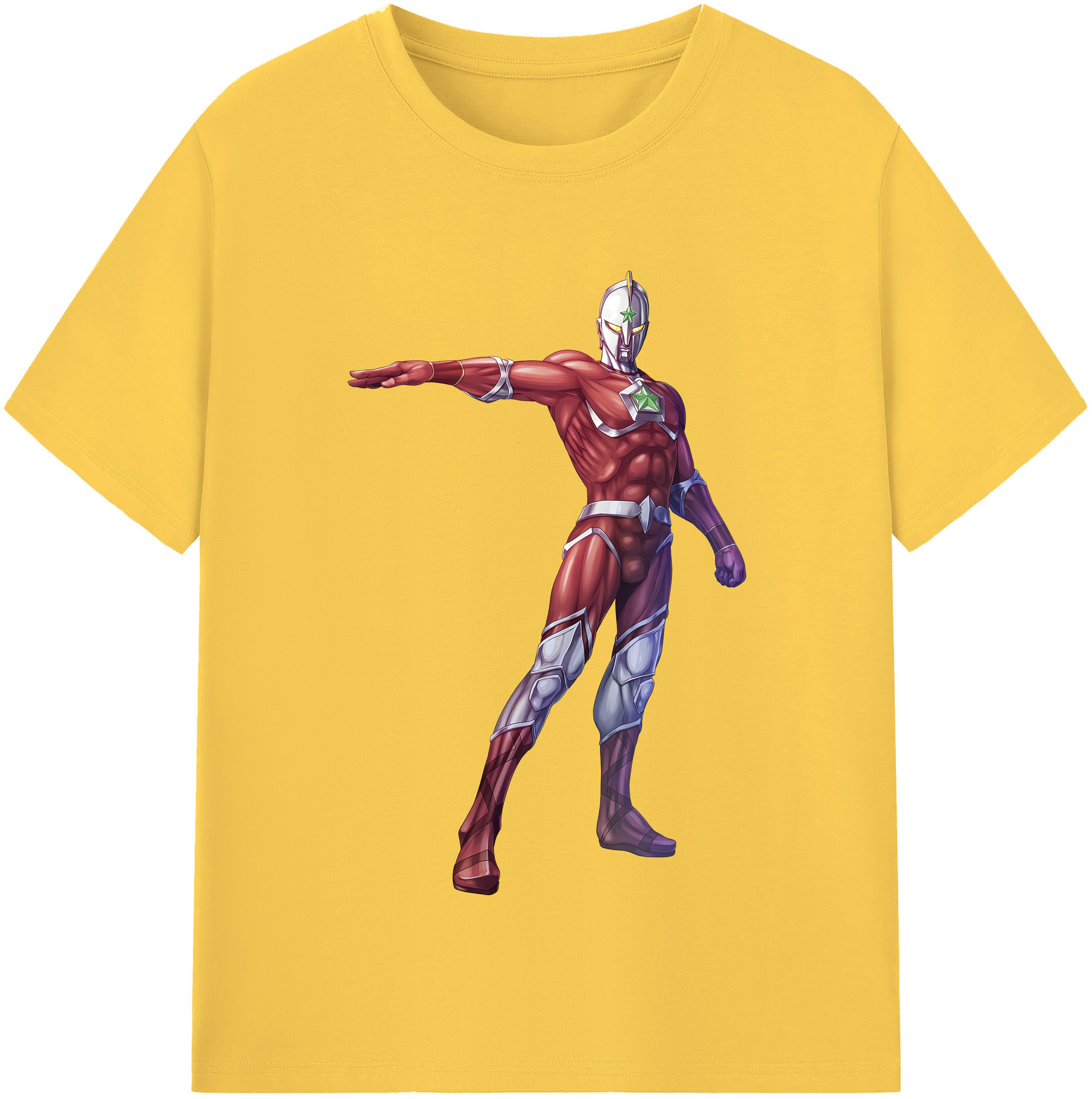 （画像用） ウルトラマン Ultraman 綿100％半袖Tシャツ（フロントプリント）