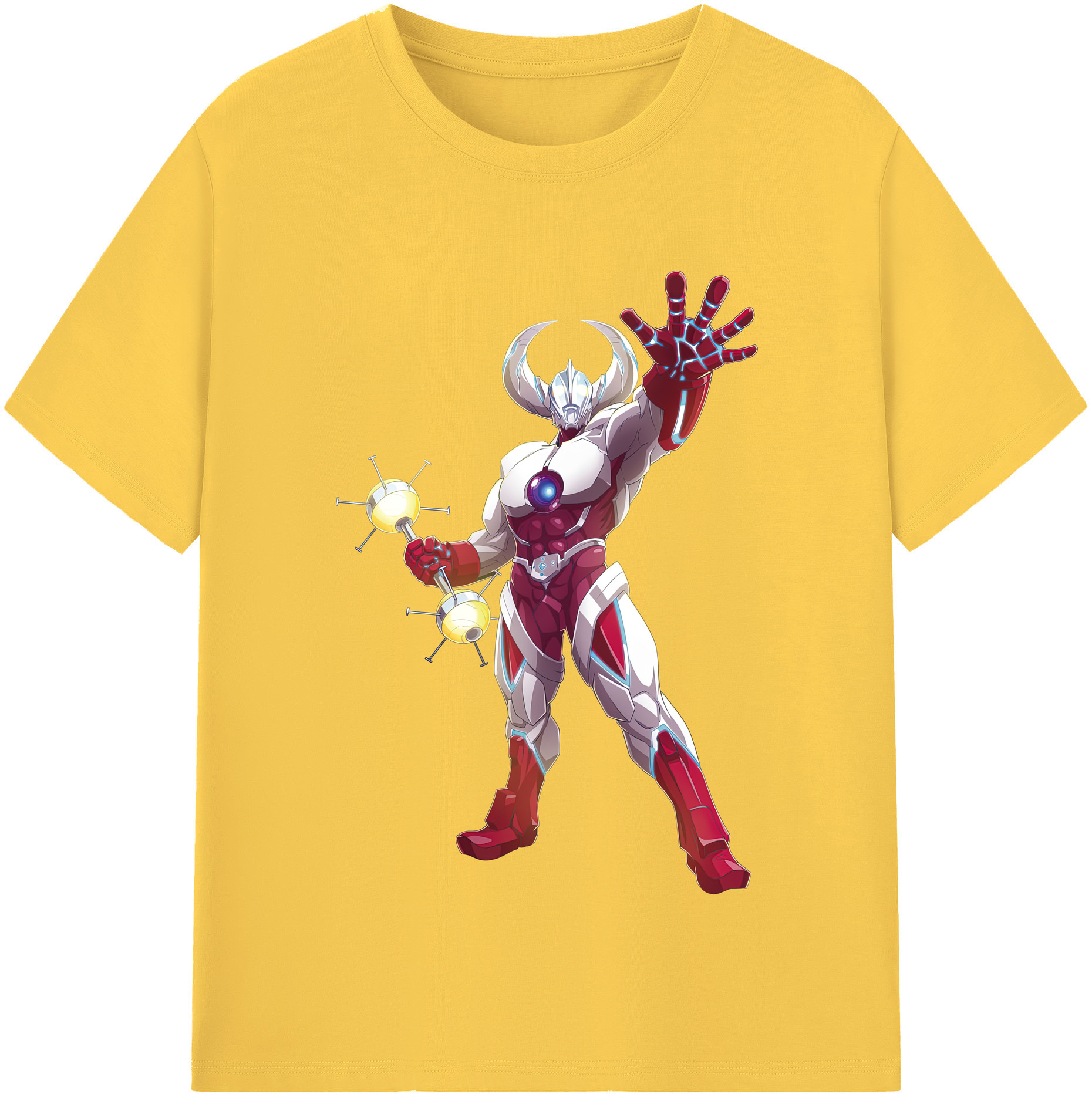 （画像用） ウルトラマン Ultraman 綿100％半袖Tシャツ（フロントプリント）