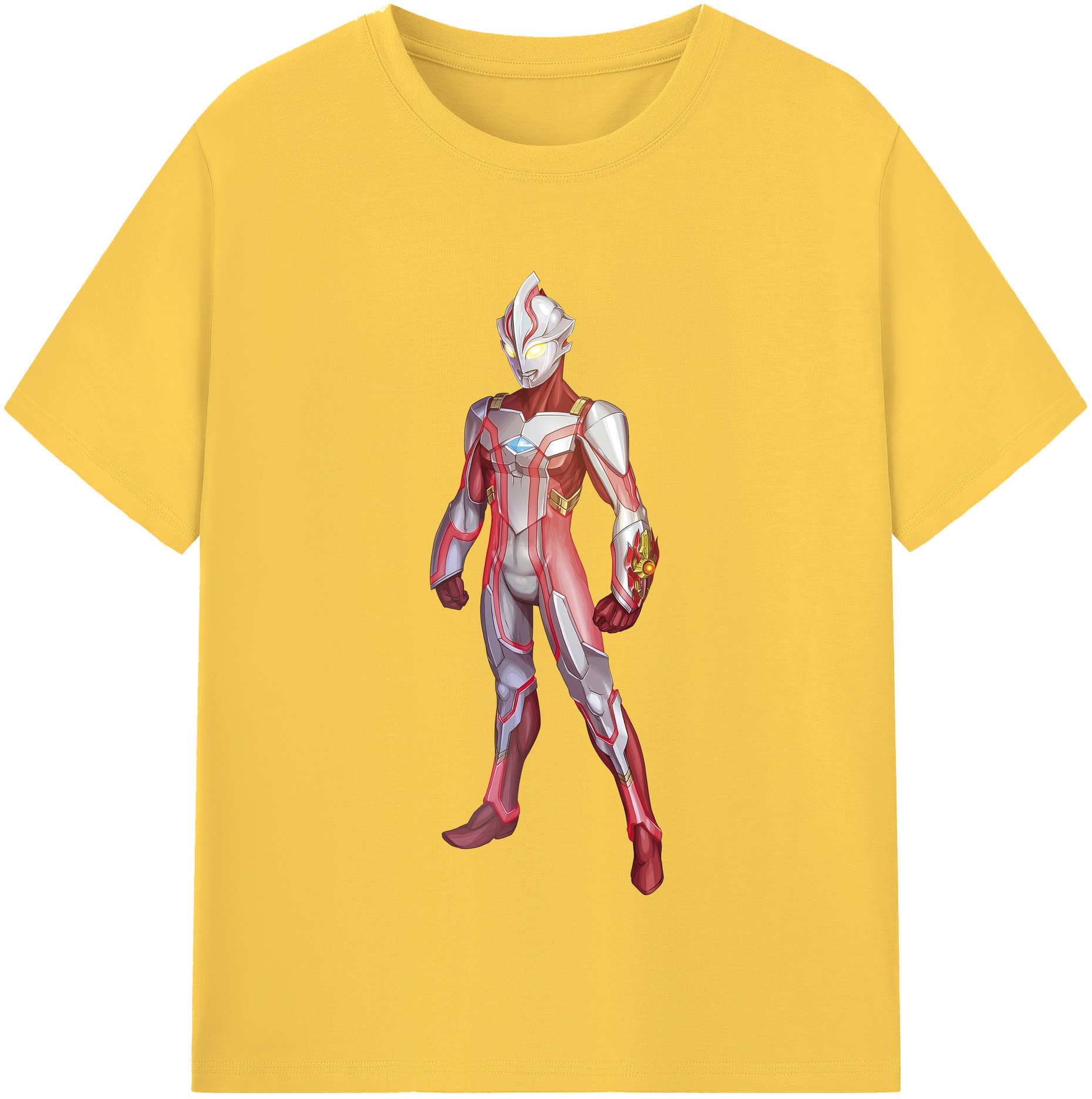 （画像用） ウルトラマン Ultraman 綿100％半袖Tシャツ（フロントプリント）