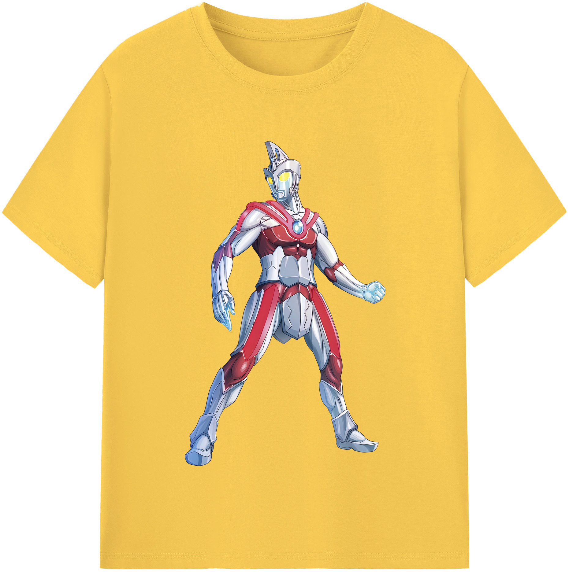 （画像用） ウルトラマン Ultraman 綿100％半袖Tシャツ（フロントプリント）