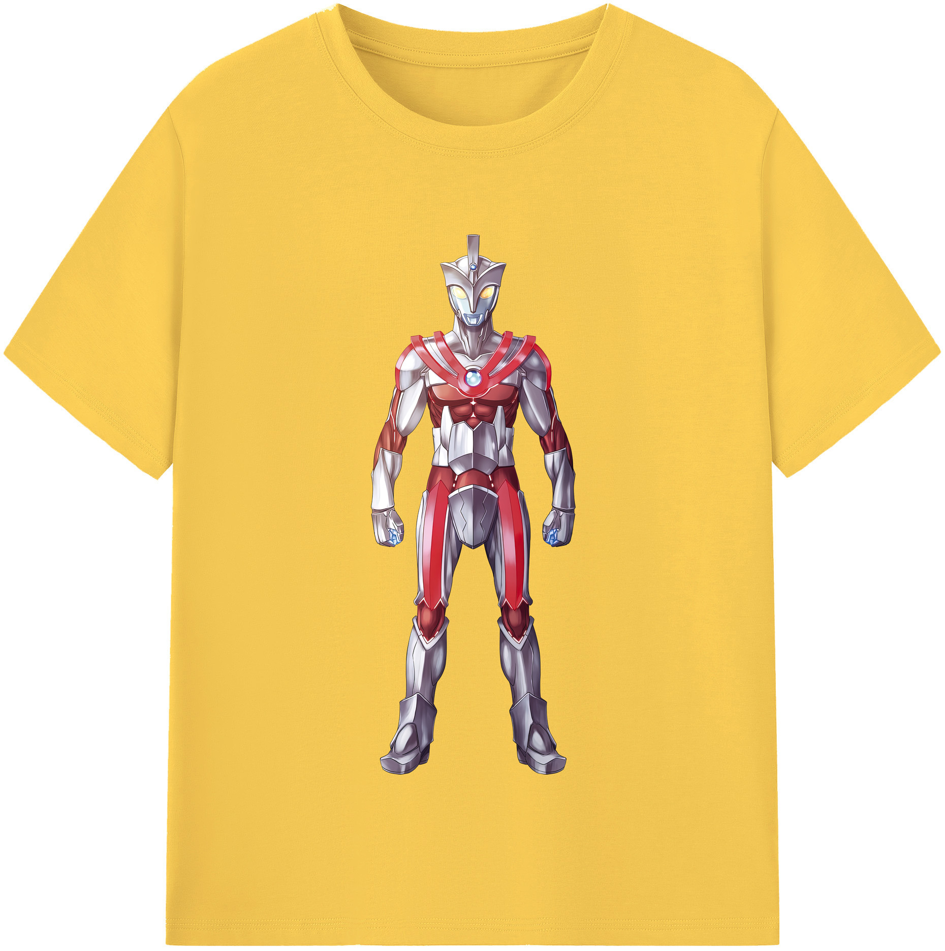 （画像用） ウルトラマン Ultraman 綿100％半袖Tシャツ（フロントプリント）