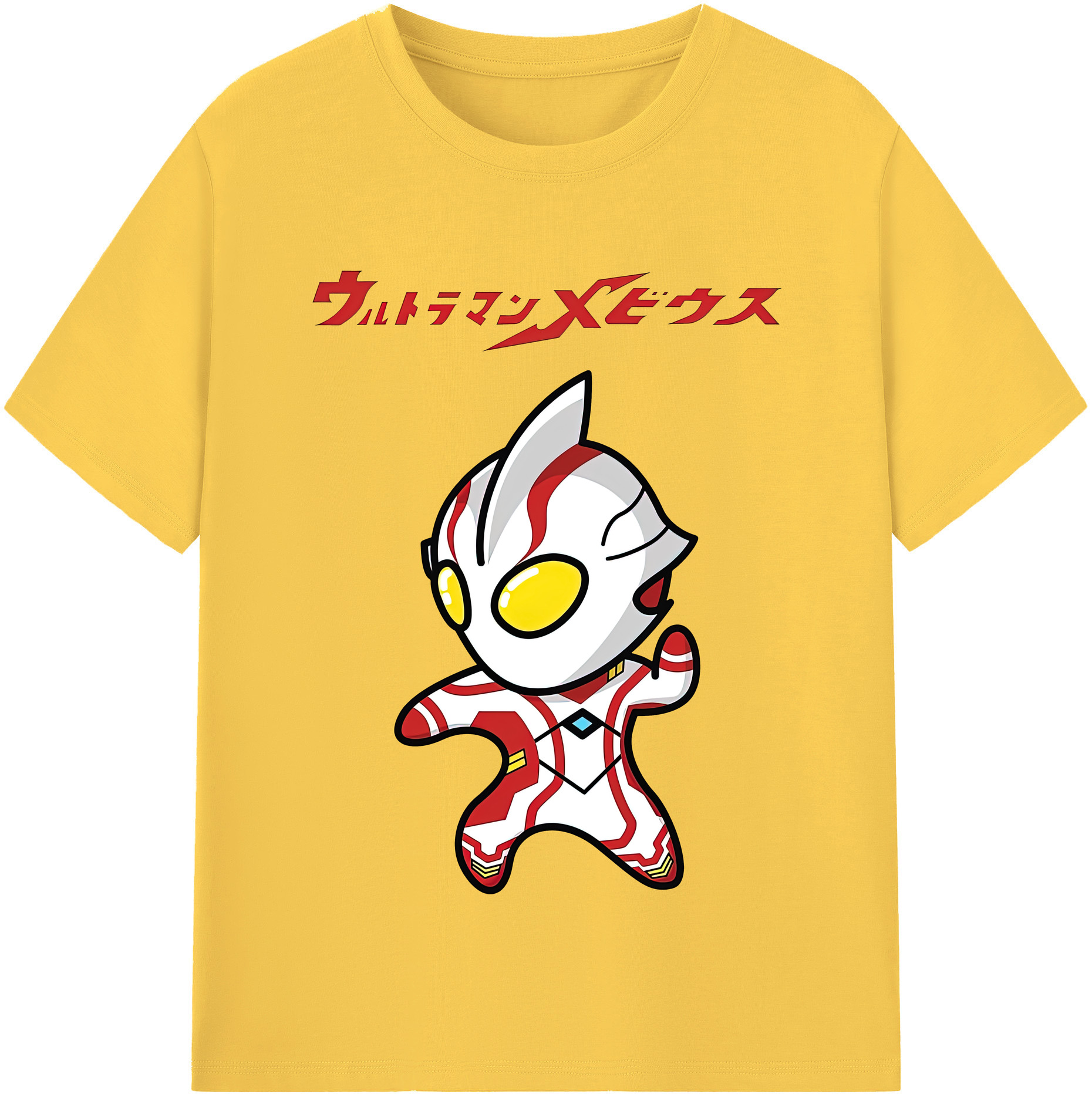 （画像用） ウルトラマン Ultraman 綿100％半袖Tシャツ（フロントプリント）