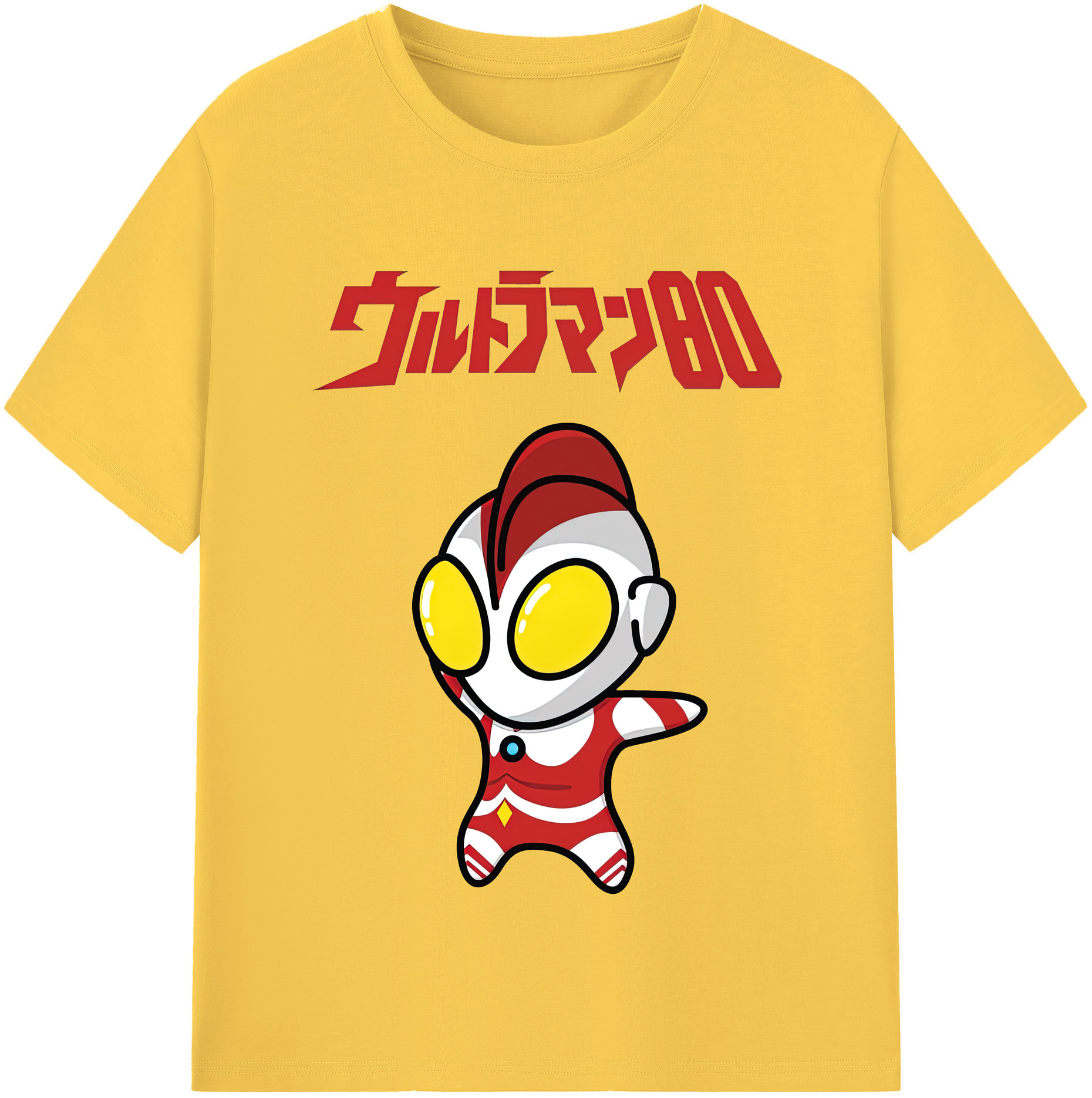 （画像用） ウルトラマン Ultraman 綿100％半袖Tシャツ（フロントプリント）