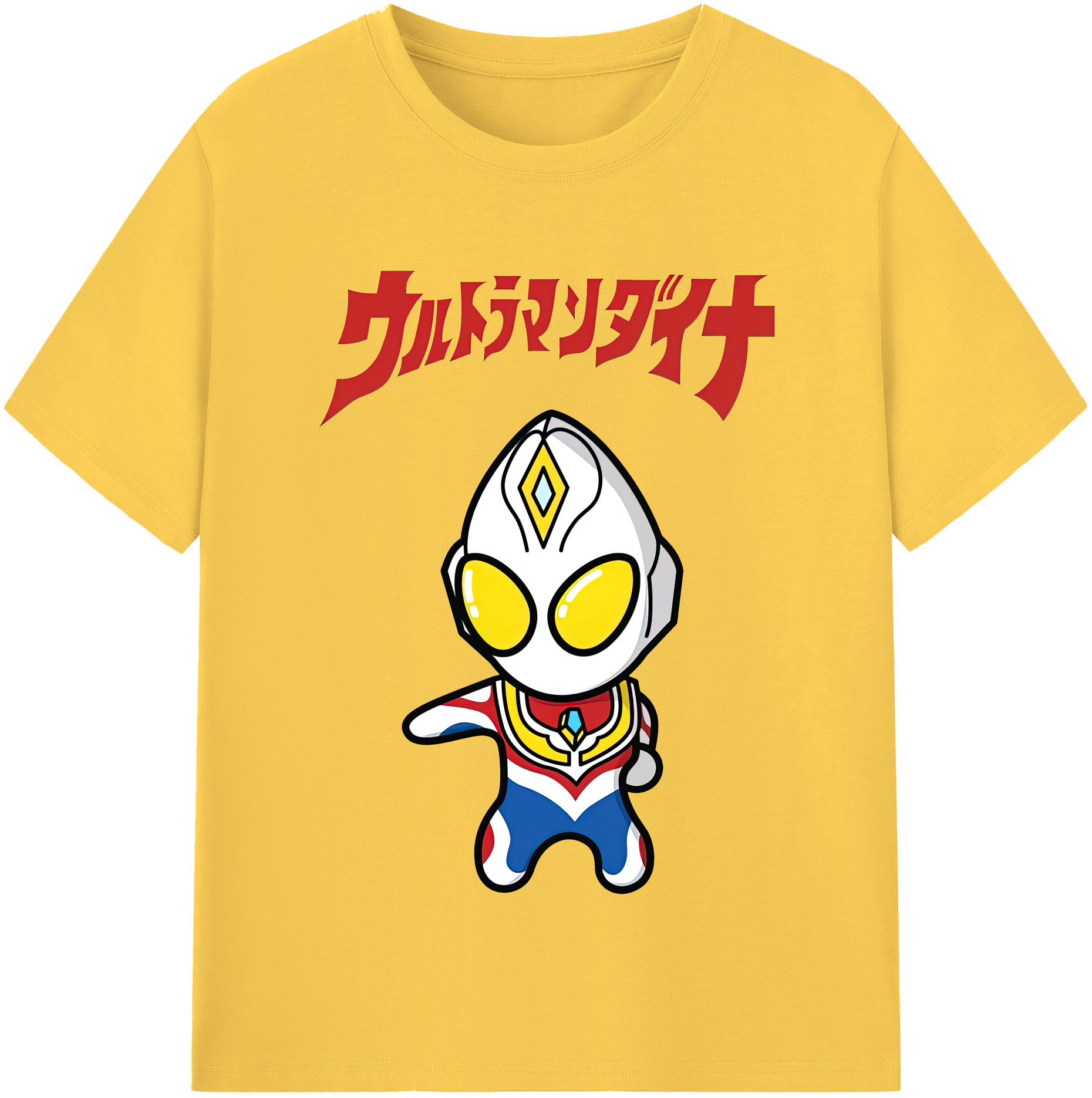 （画像用） ウルトラマン Ultraman 綿100％半袖Tシャツ（フロントプリント）